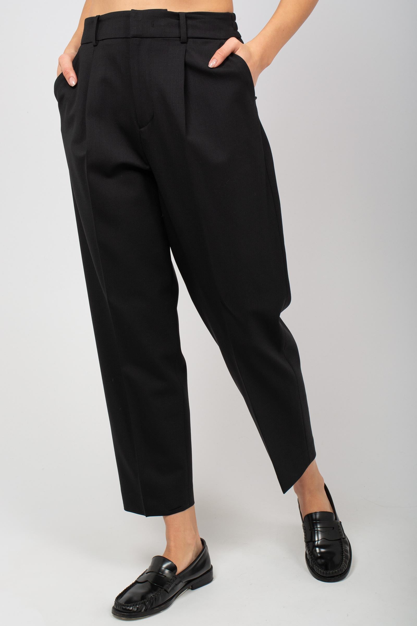 pantalone con pince 'daisy' CDVSDAZ00STD TO550990 PT TORINO 