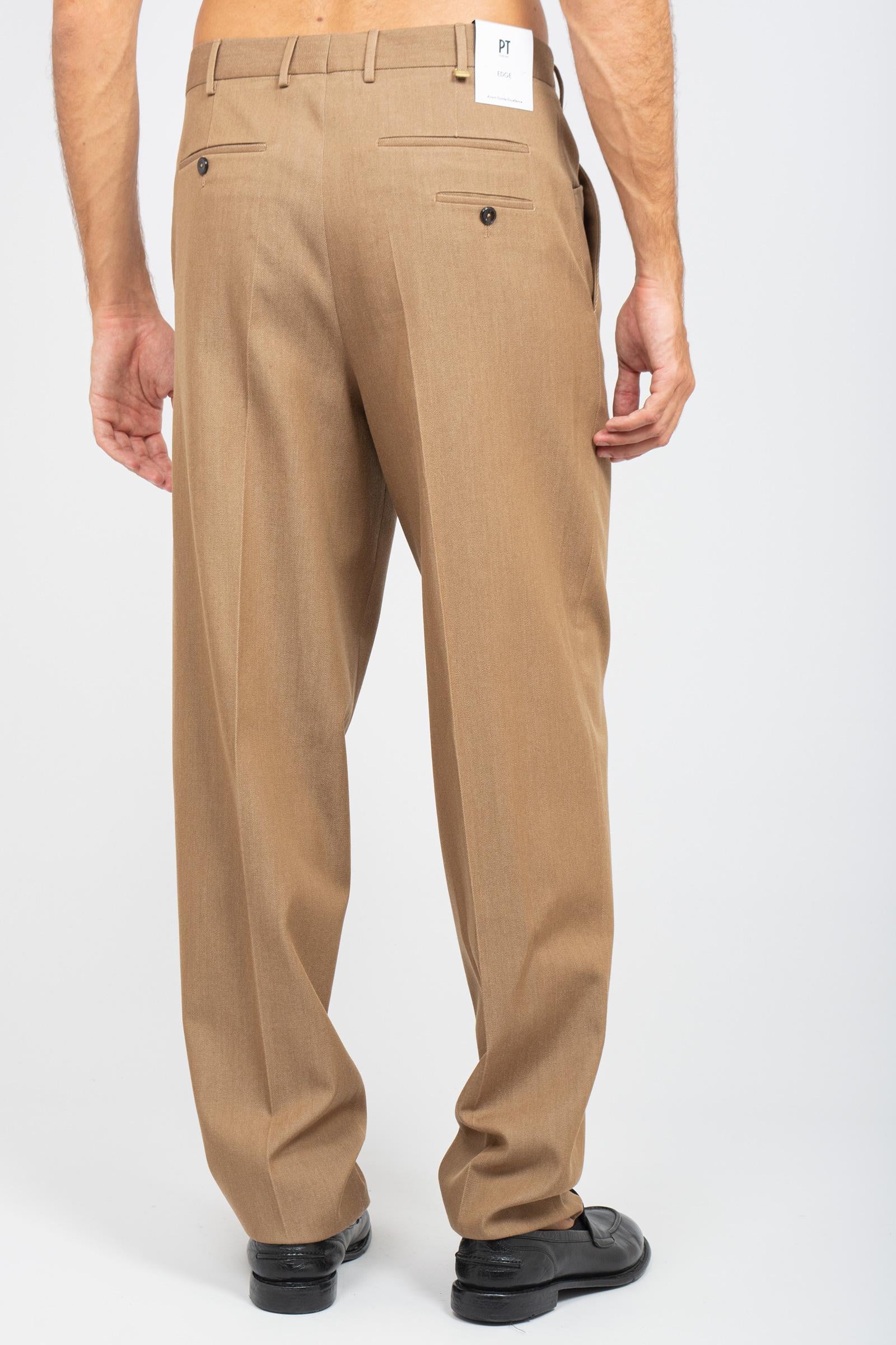 pantalone in misto lana 'wide' COCOAFAFZB0FWD SU940090 PT TORINO 