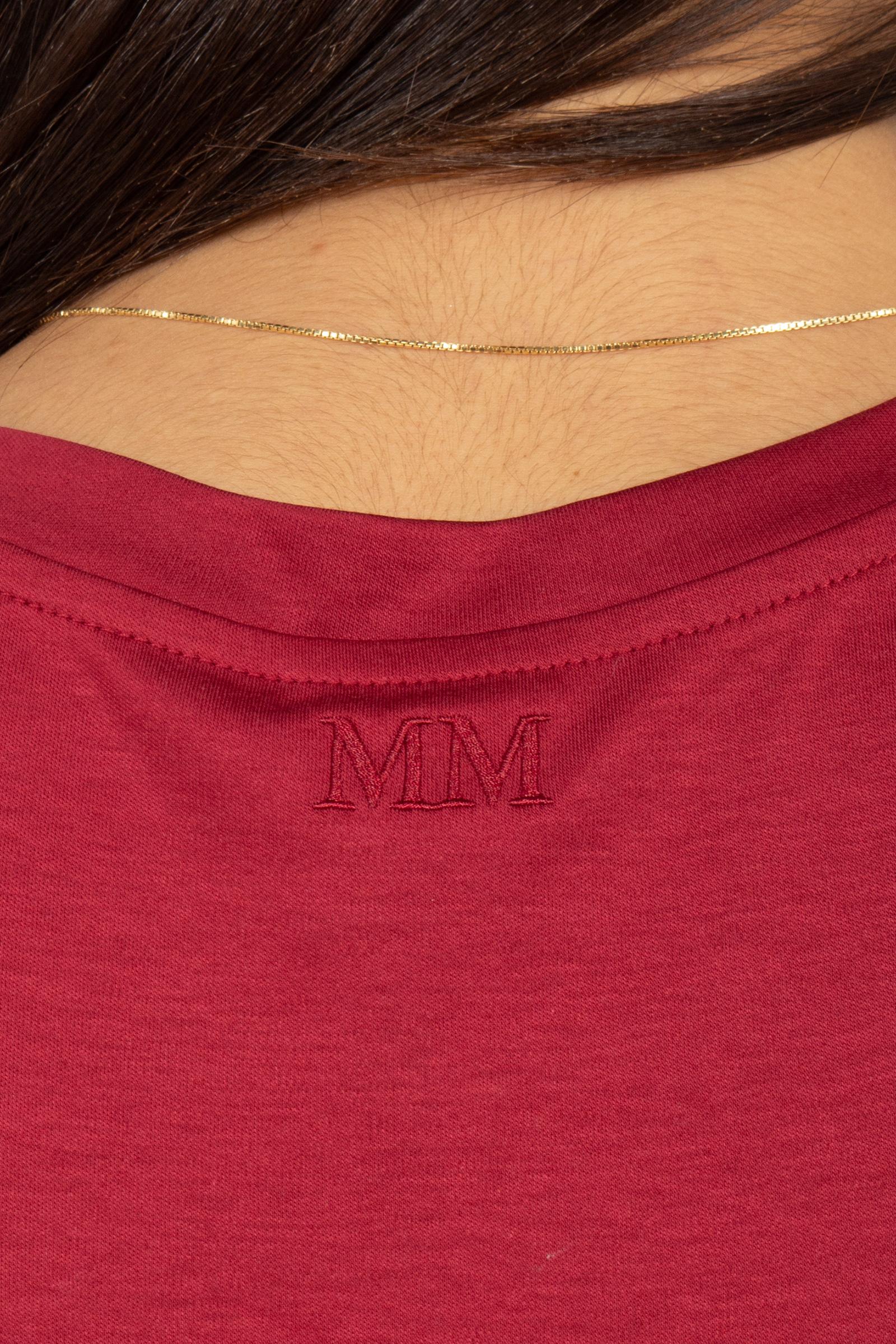 t-shirt in cotone e modal 'astice' 2616841067600 007 MM - MAX MARA 