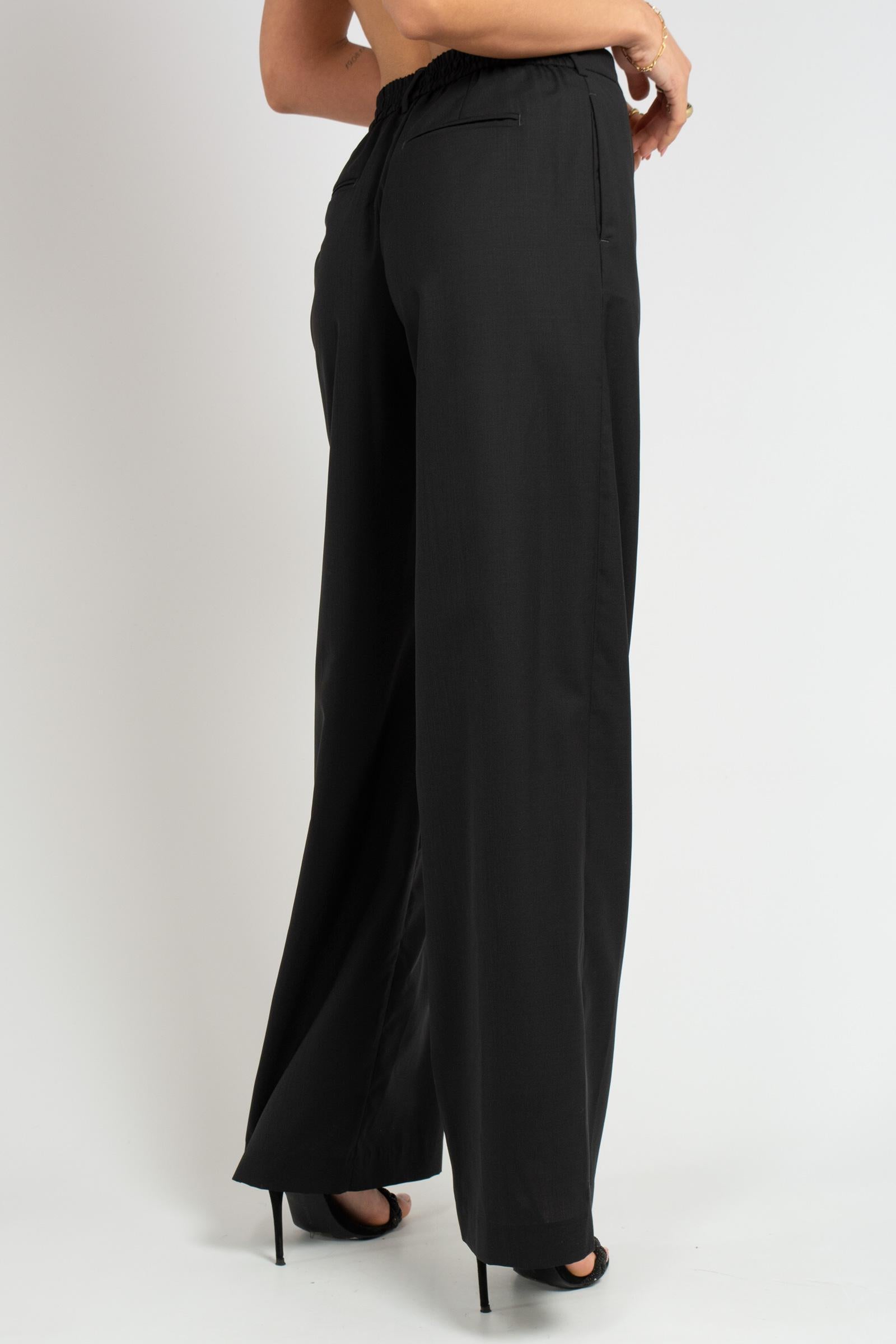 pantalone in lana vergine 'lorenza' CDVSLRZ100STD ZI560990 PT TORINO 