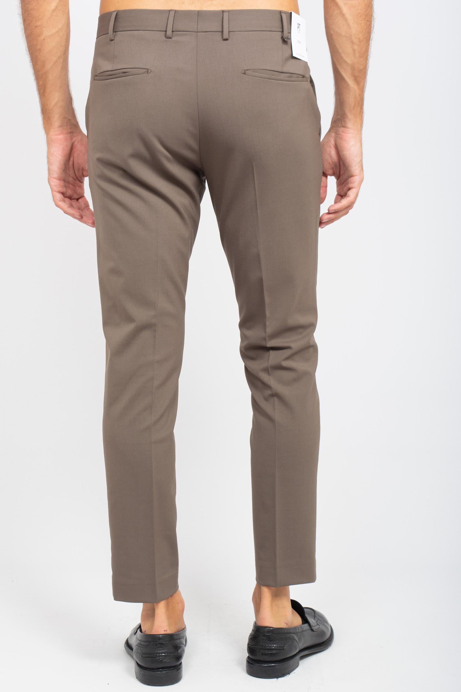 pantalone in lana stretch 'dieci' COAFX0Z00FWD MA370105 PT TORINO 