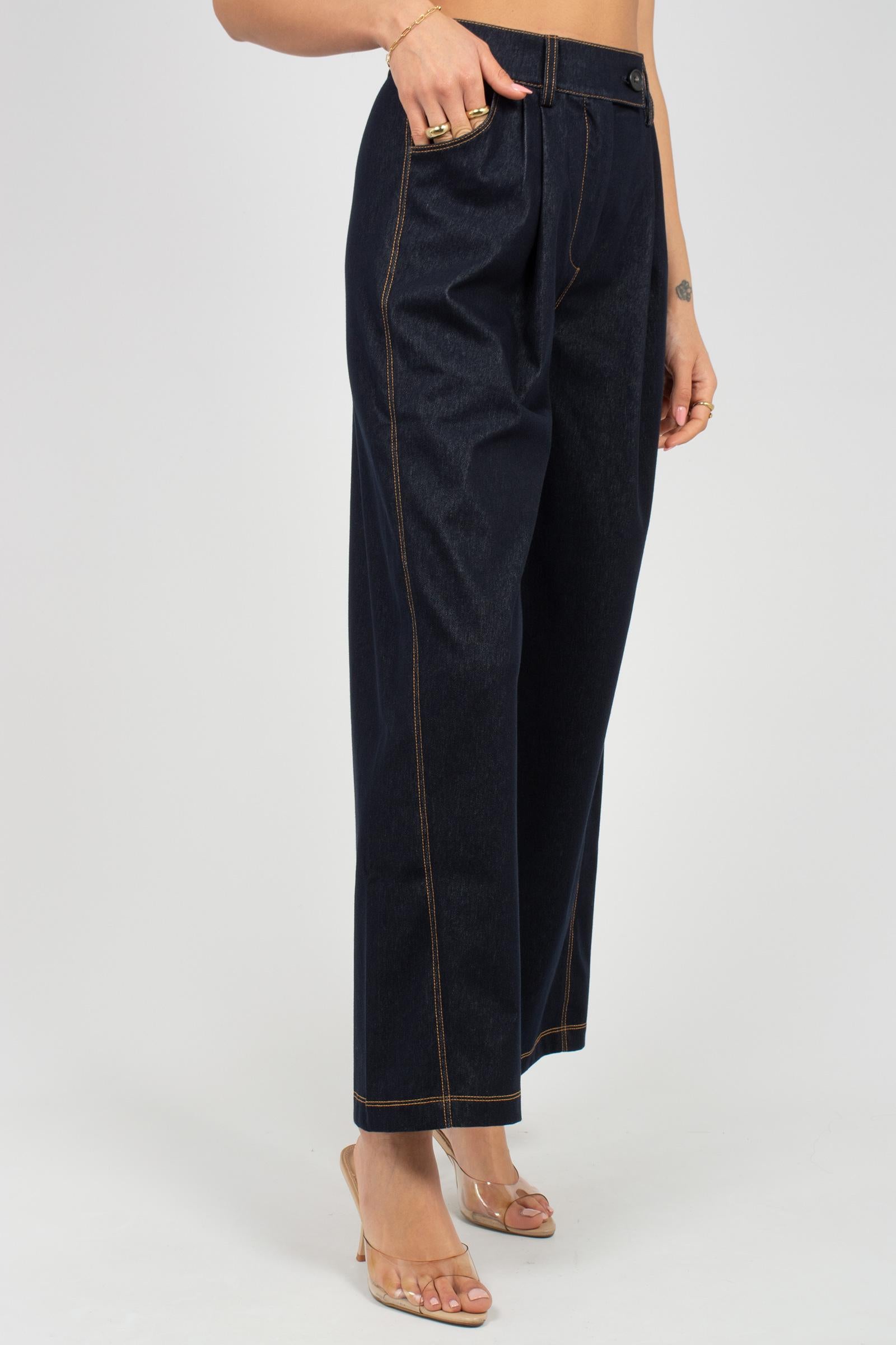 pantalone in misto viscosa 'sarta' 2616781017600 003 MM - MAX MARA 