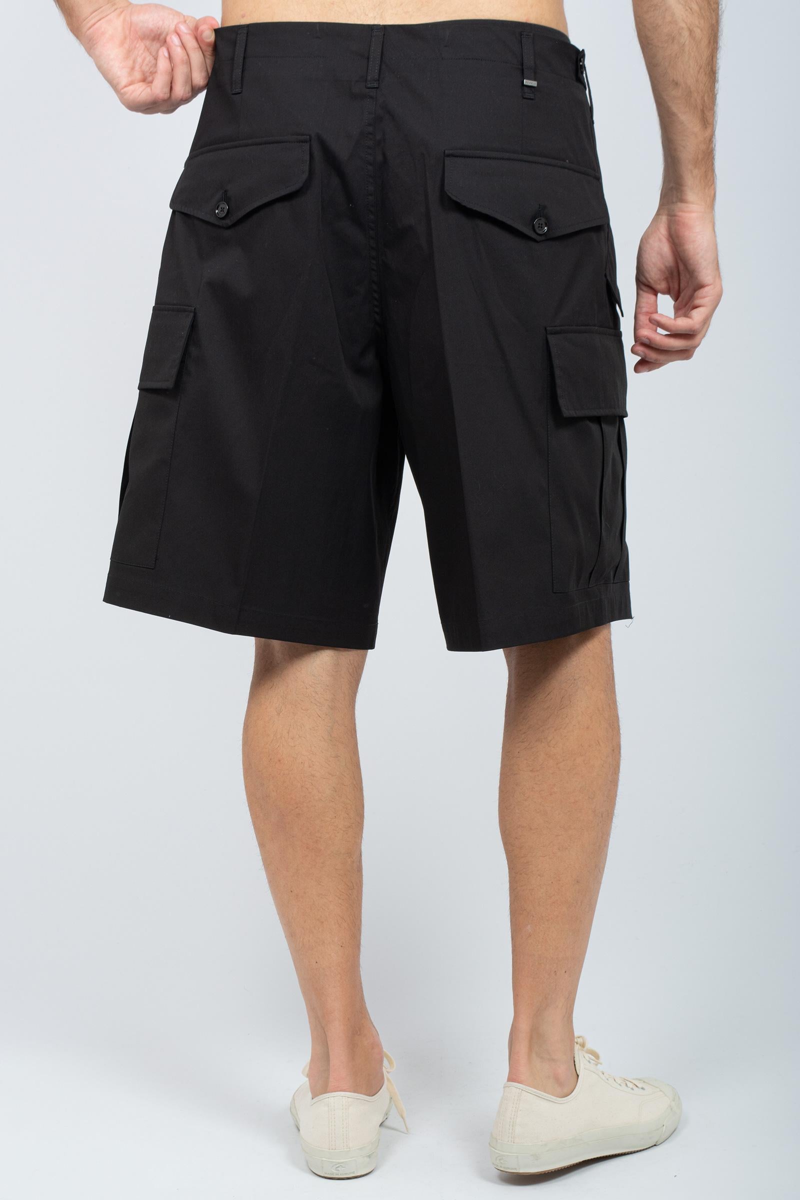 bermuda cargo in cotone 'kyoto' KYOTODA NERO BE ABLE 