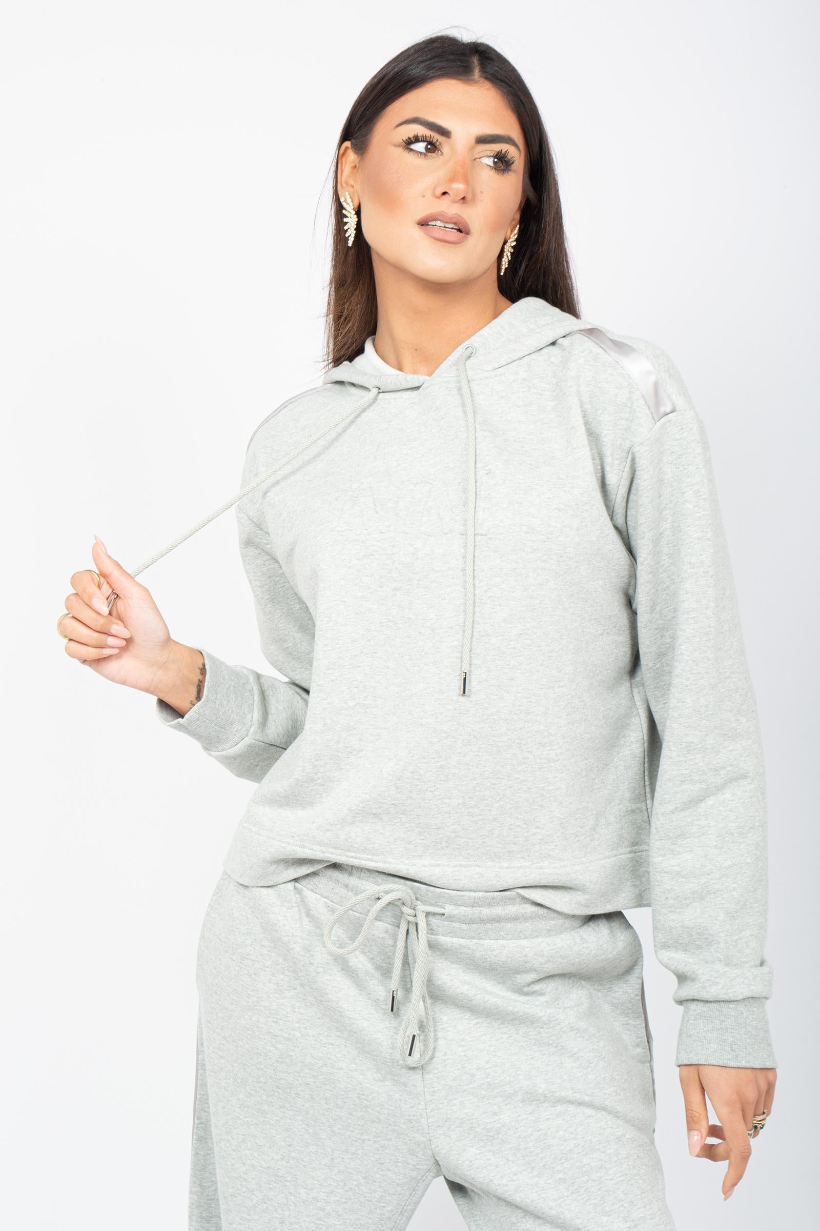 Felpa in misto cotone 'angora' 2516921027600 002 MM - MAX MARA 