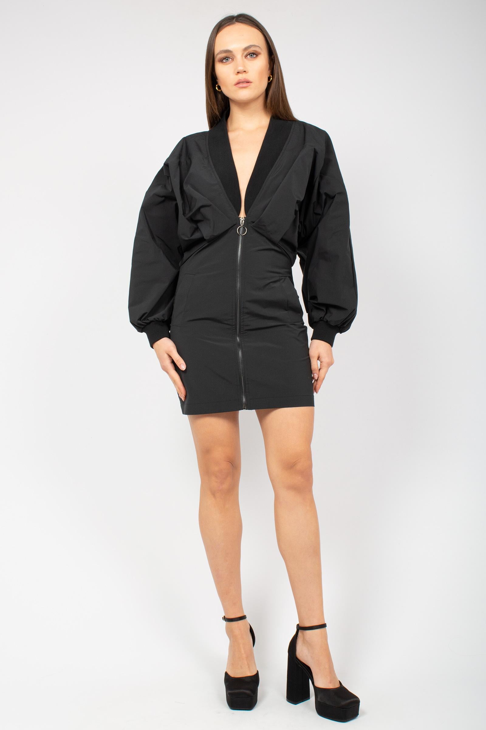 mini abito in nylon F25DC04 B195 WEILI ZHENG 