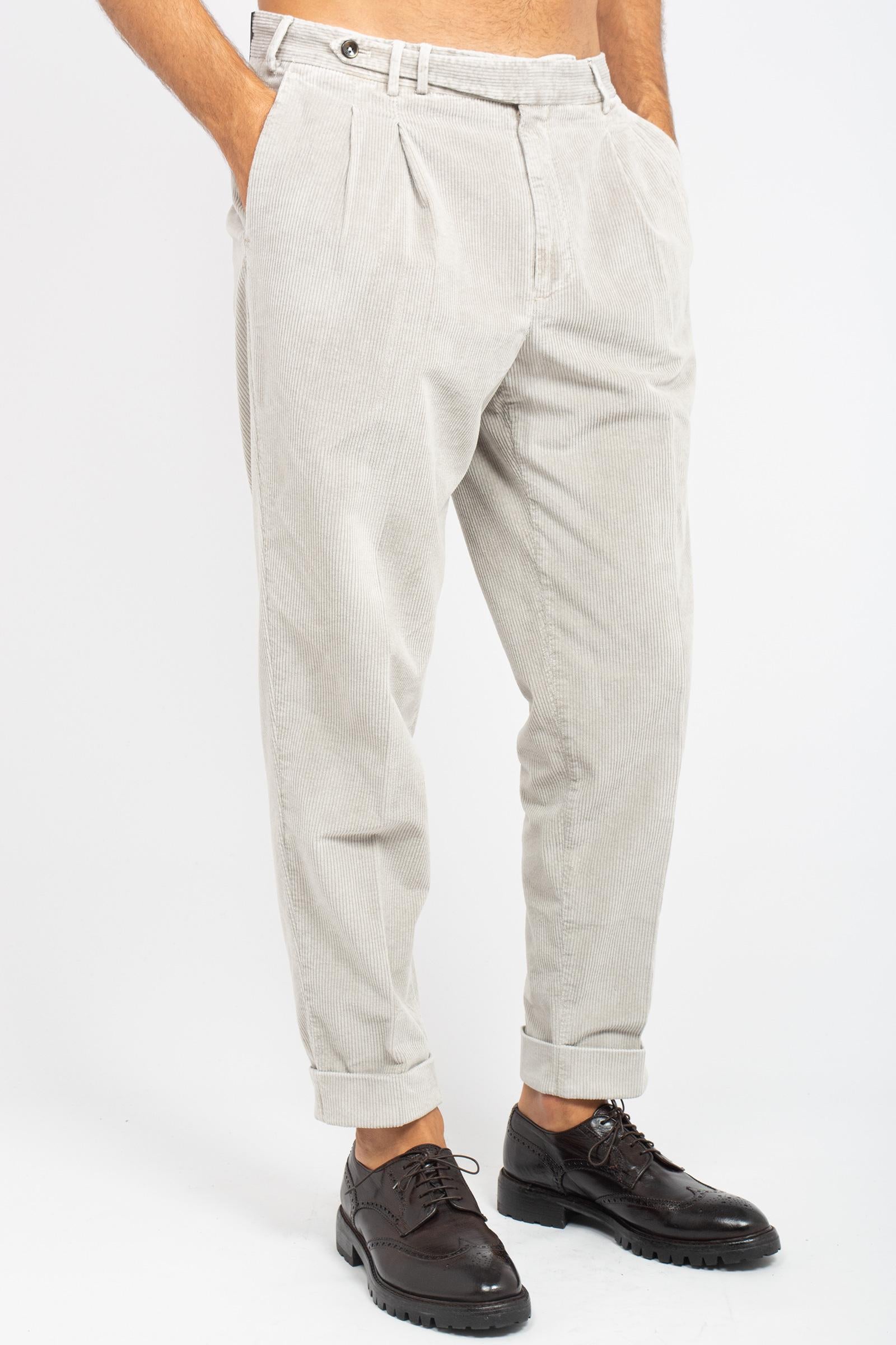 pantalone in velluto 'carrot' COZTCLZB0CL1 TU87N022 PT TORINO 