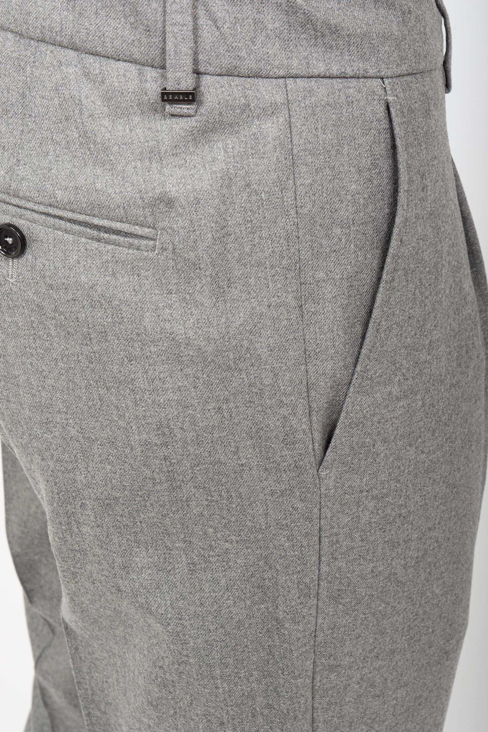 pantalone con coulisse in lana vergine 'riccardo' RICCARDOCCWFS GRIGIOCHIARO BE ABLE 