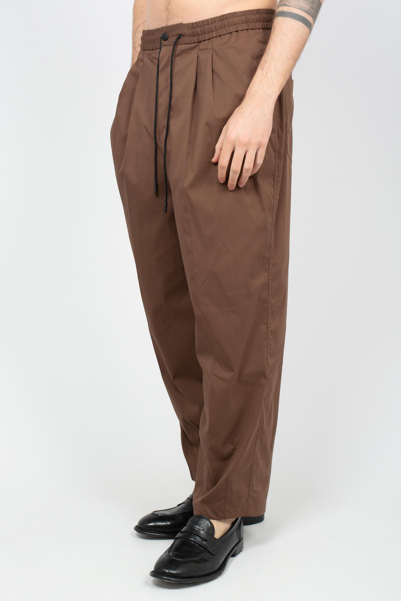 jogger in misto cotone 'wide fit' COASWDZB00KLT VD050170 PT TORINO 