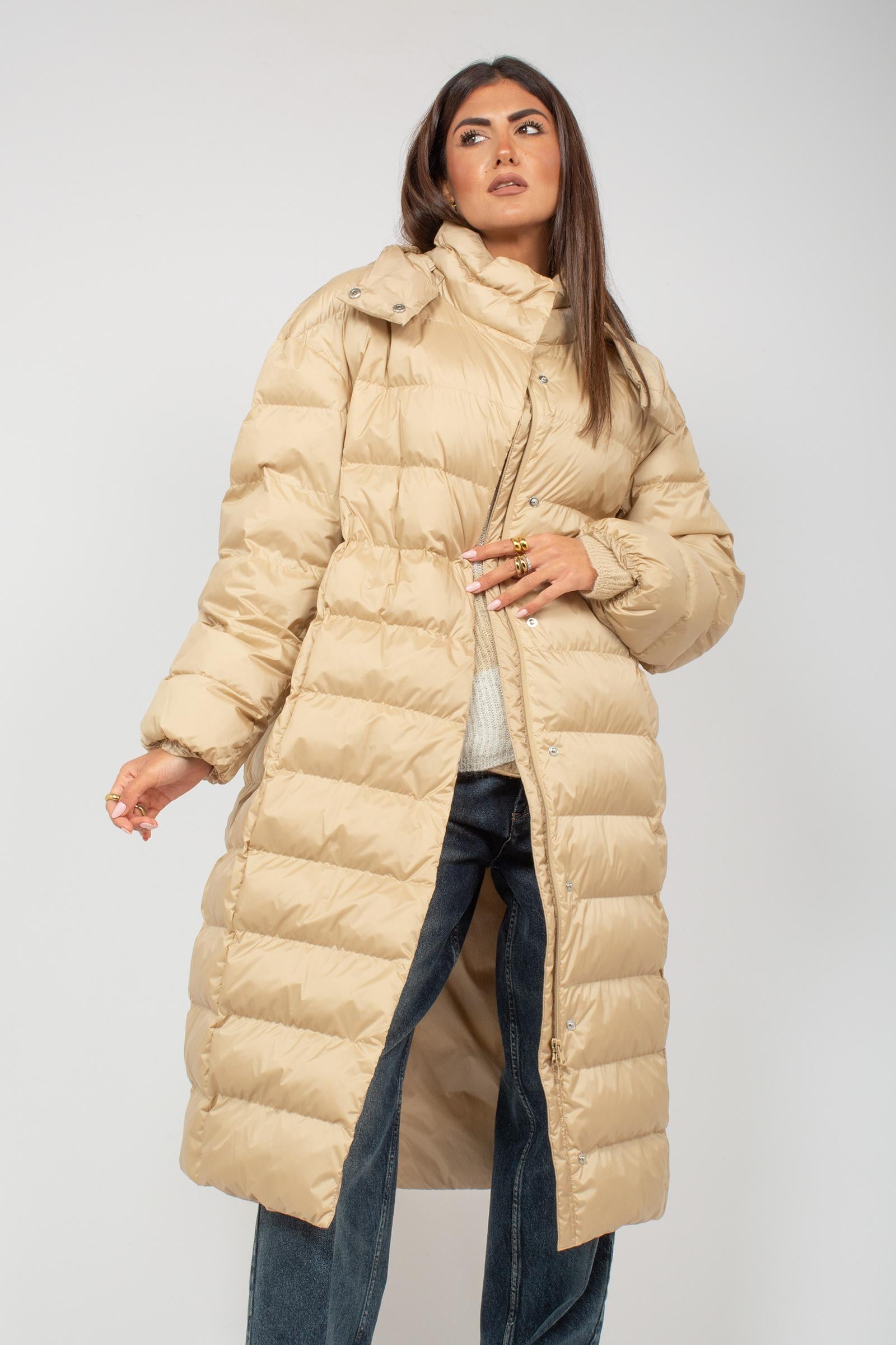 Piumino lungo in nylon 'carioca' 2526496018000 004 MM - MAX MARA 