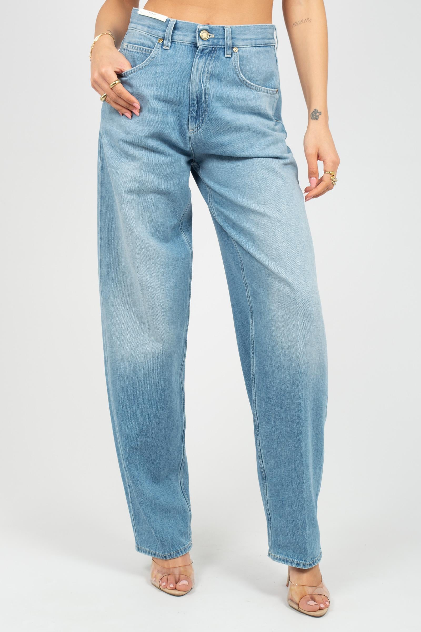 jeans in cotone 'megan fit' C1VPMGZ0 CA5640ML38 PT TORINO DENIM 