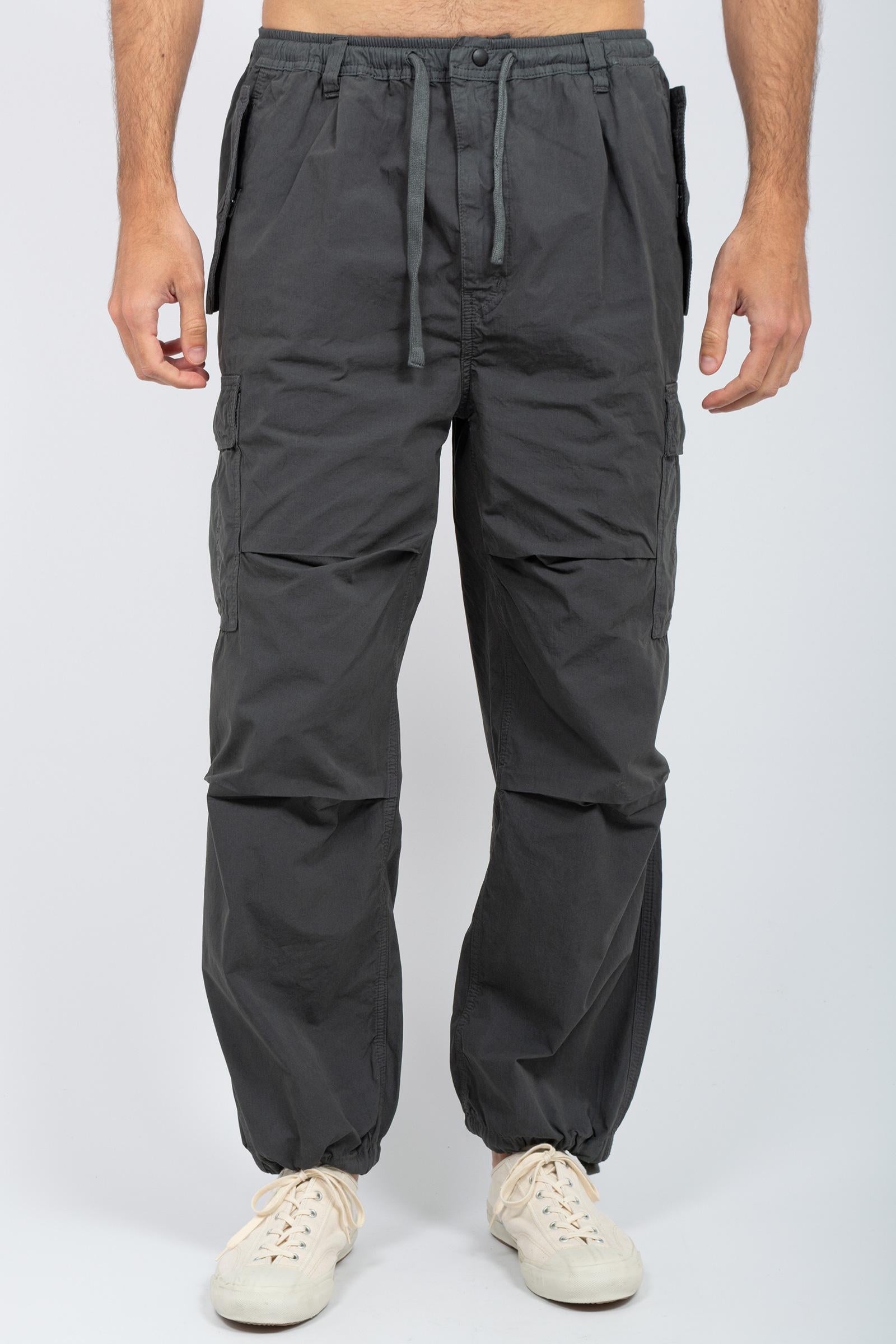 pantalone cargo in cotone washed 'para' AMU123CK820569 C0073 AMISH 