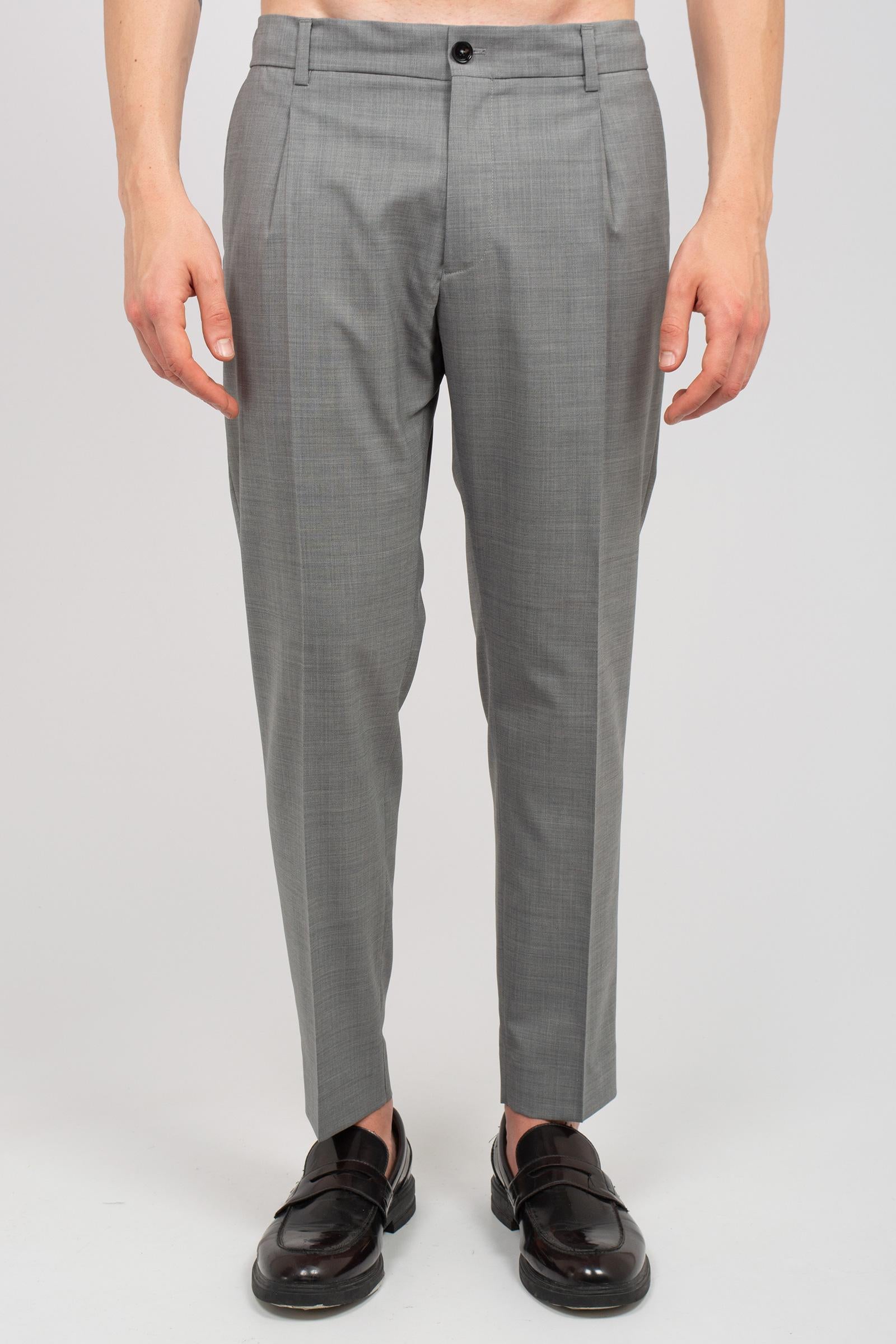 jogger in fresco lana 'riccardo' RICCARDOMTS26 GRIGIOMEDIO BE ABLE 