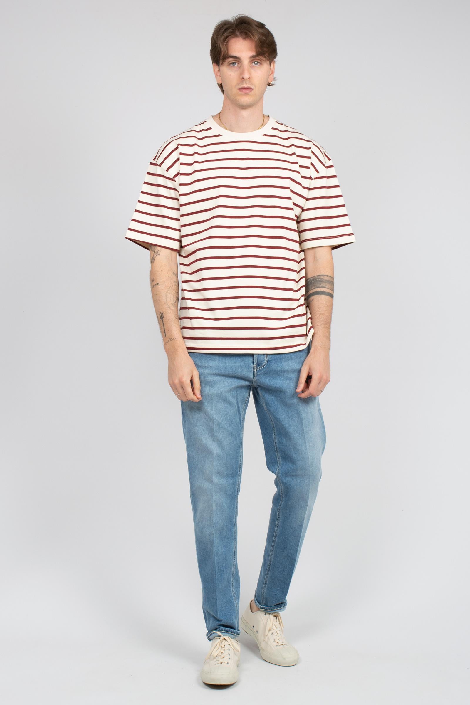 jeans in bull di cotone stretch 'raggae fit' C5TP05B0 SH0250ML37 PT TORINO DENIM 
