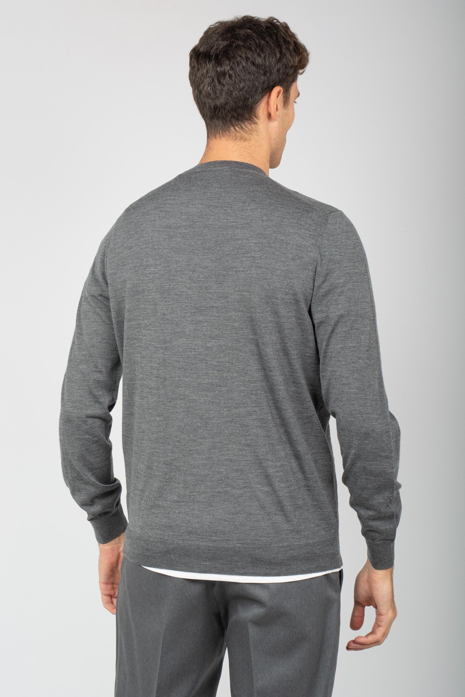 cardigan in lana merinos ultrafine D0D109 670 DRUMOHR 