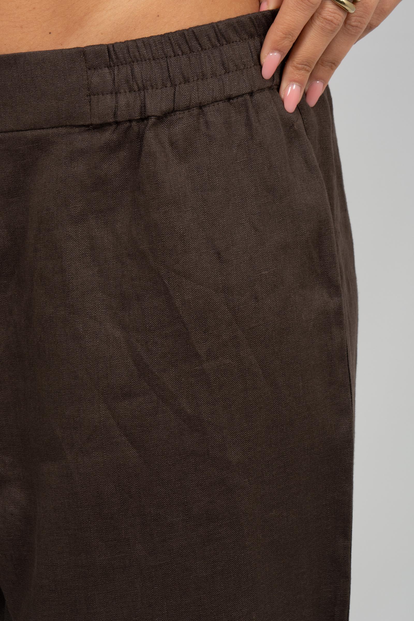 pantalone in lino P017R008955N 32 DIANA GALLESI 