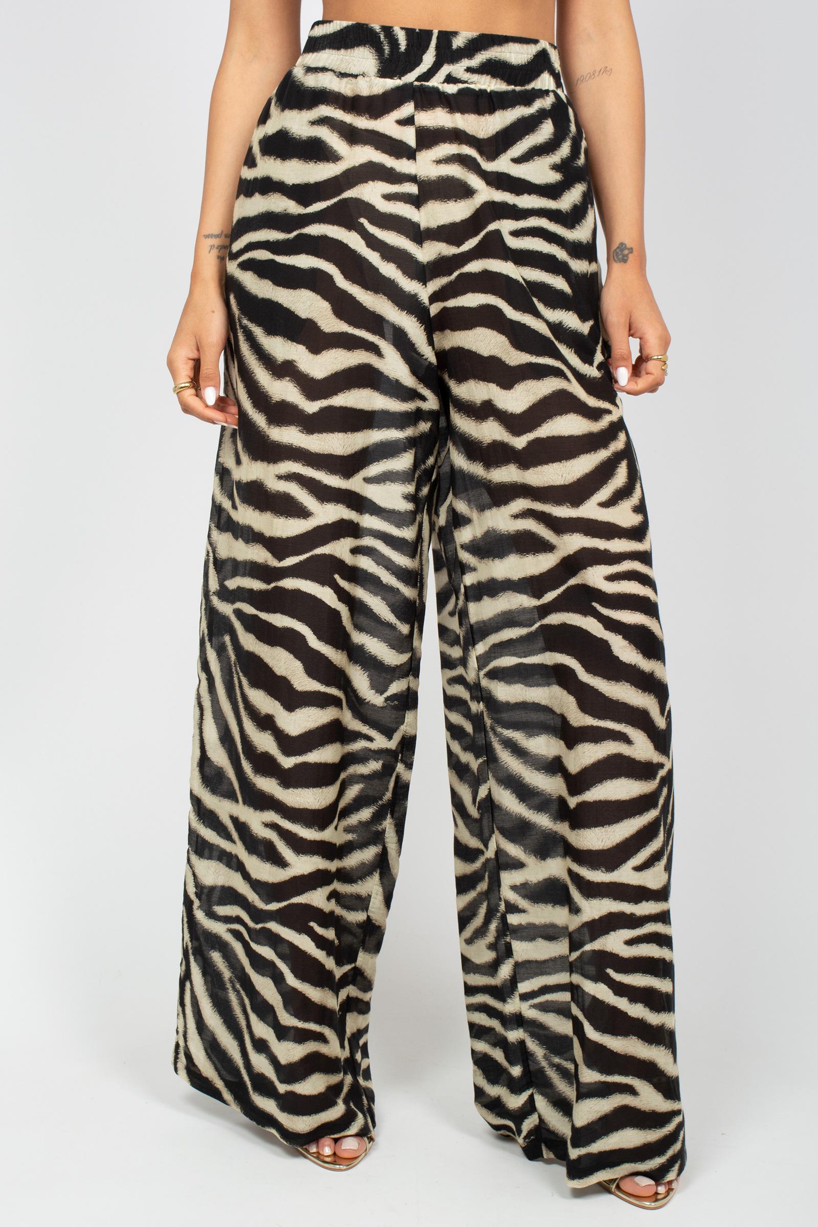 pantalone in cotone stampato D484P700YAJ S4800 ERMANNO SCERVINO LIFE 