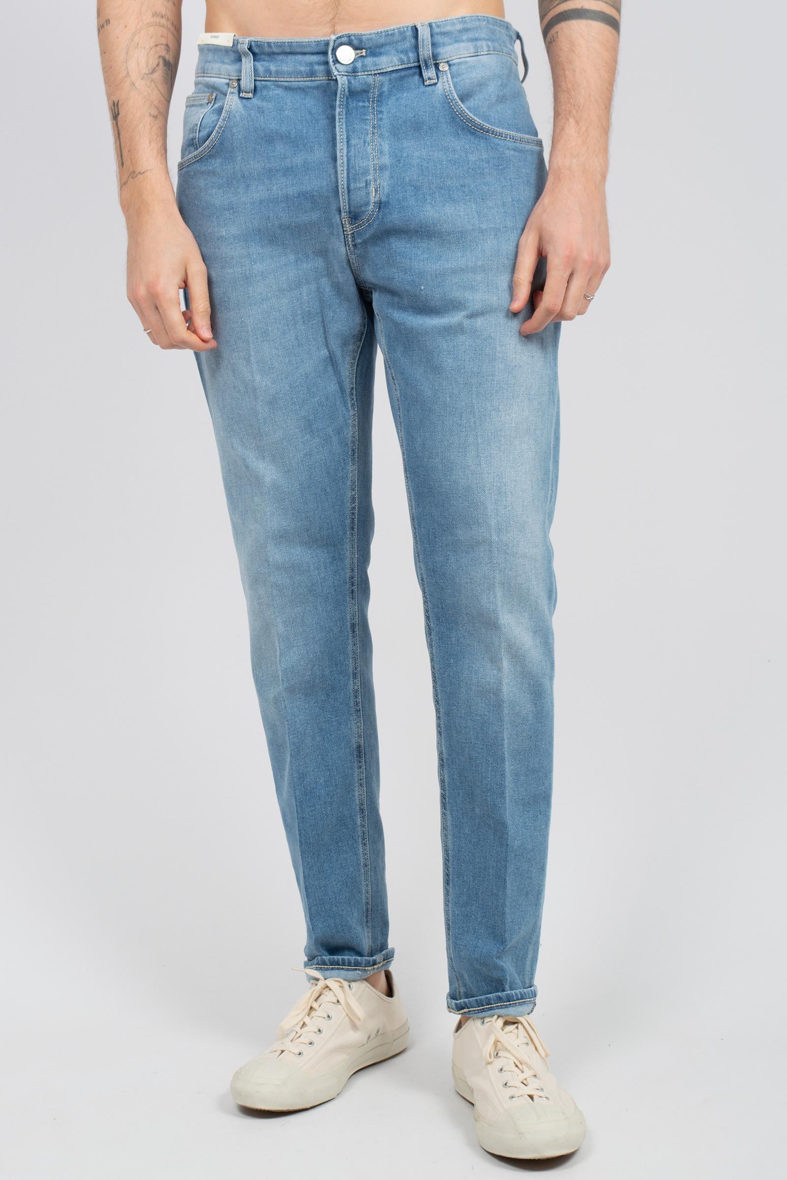 jeans in bull di cotone stretch 'raggae fit' C5TP05B0 SH0250ML37 PT TORINO DENIM 