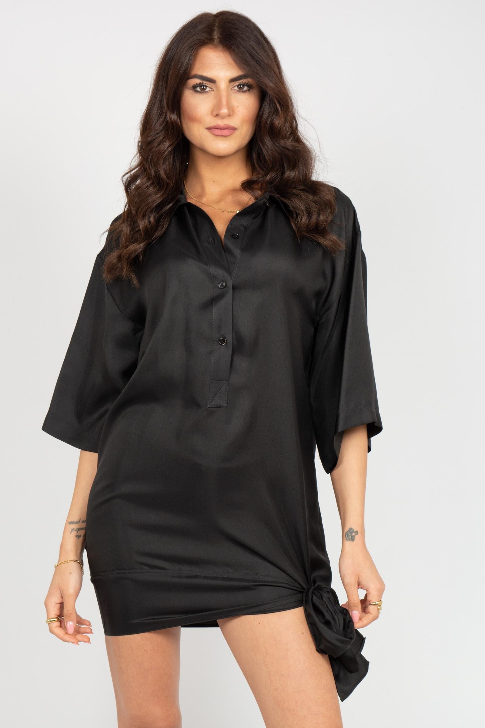 abito camicia in seta 'grana' GRANA 004 MARELLA 