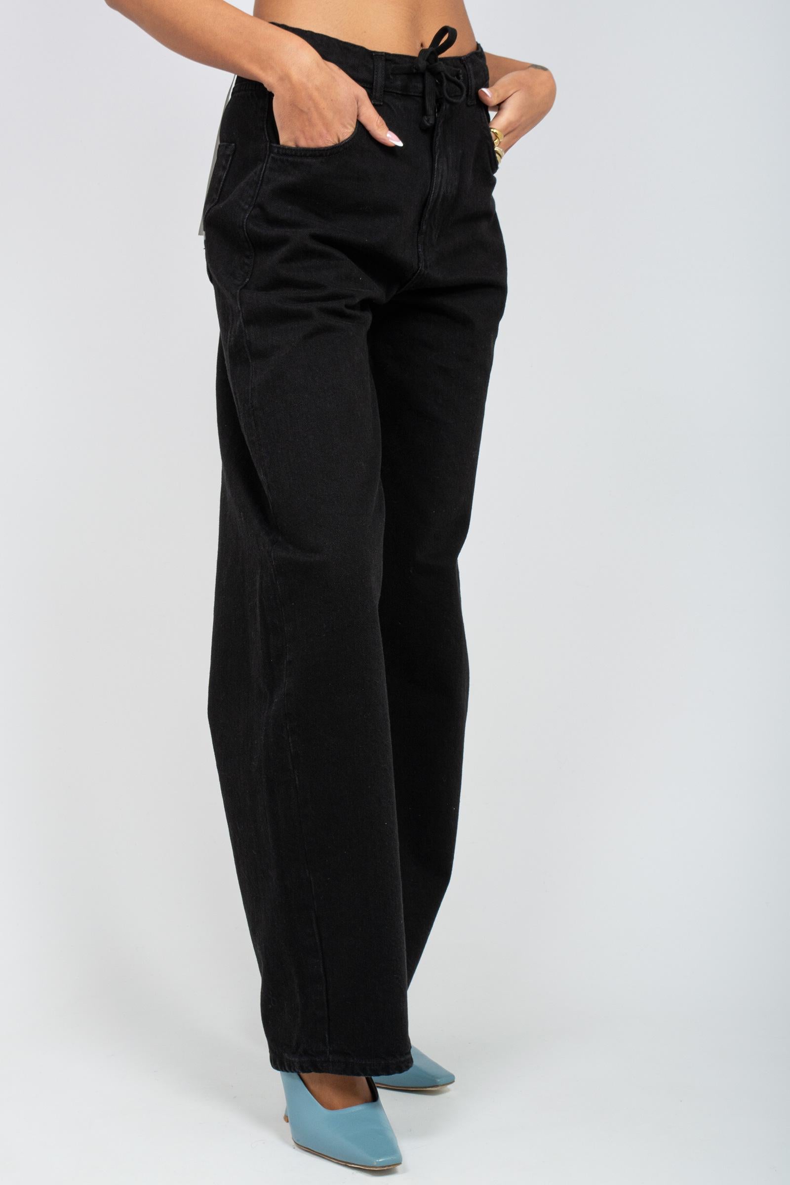 jeans in denim di cotone 'danielle' AMD115N0942338 C0998 AMISH 