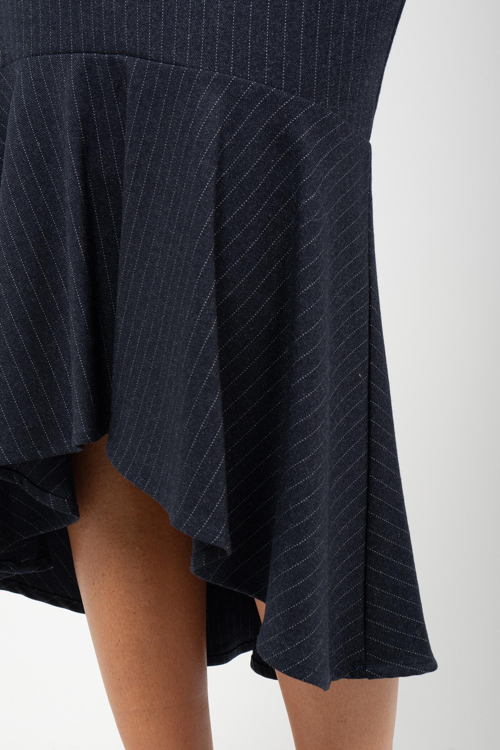 gonna svasata in gabardina gessata F25PG06 BL11 WEILI ZHENG 