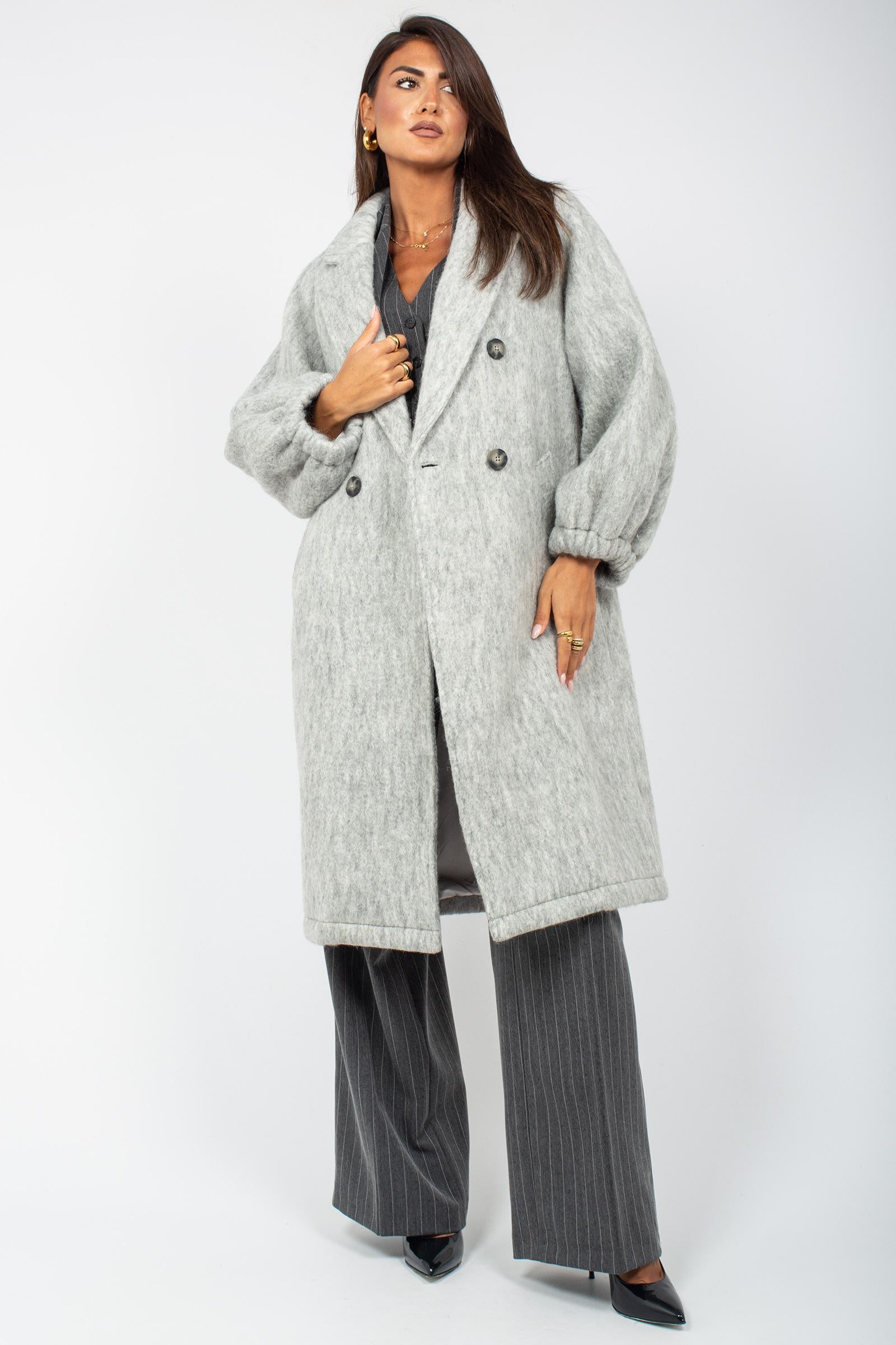 cappotto oversize in misto lana 0049R000440N 001 DIANA GALLESI 