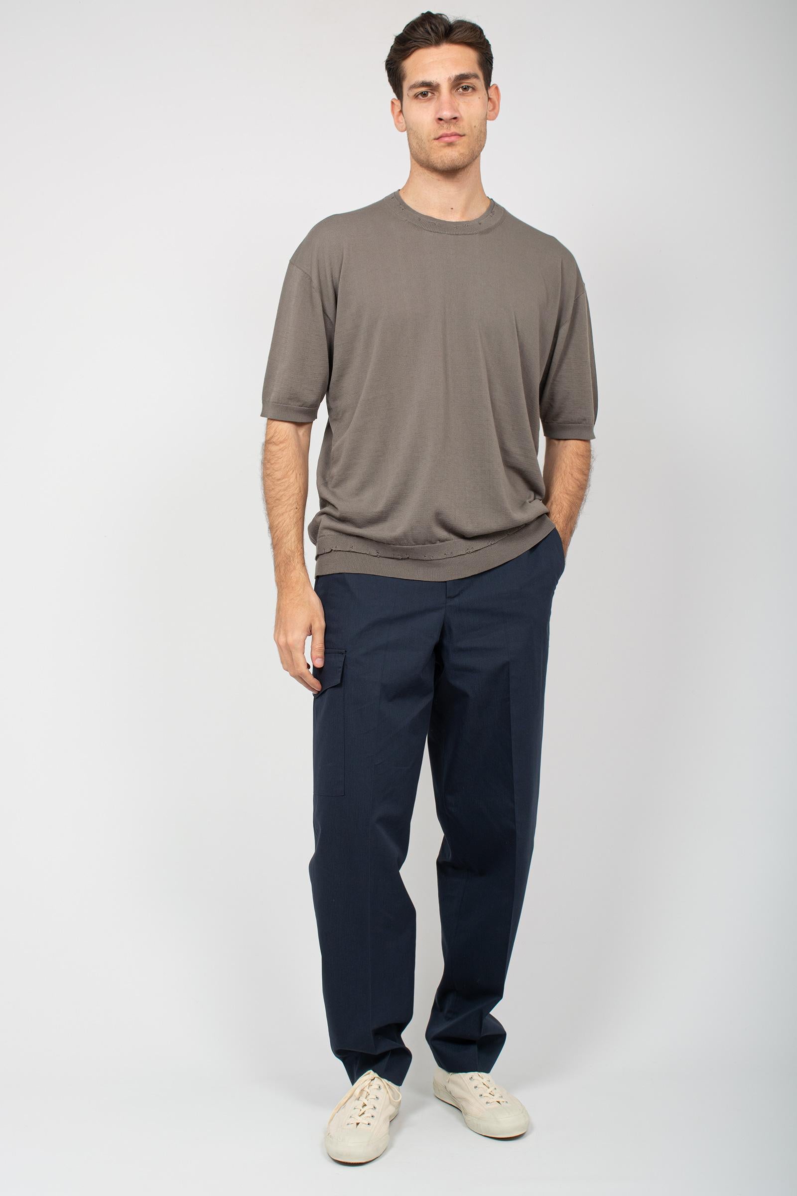 t-shirt in filo di cotone AFU11 63 ATOMO FACTORY 