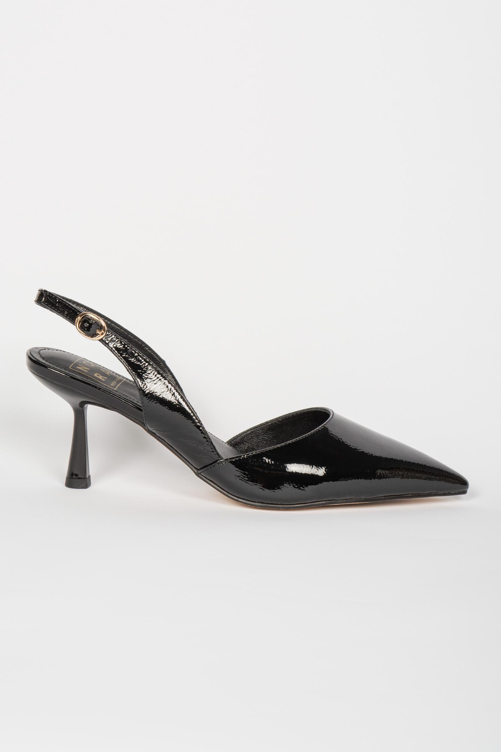 decollete 50mm in vernice PE9833VERNICE NERO NORA NEW YORK 