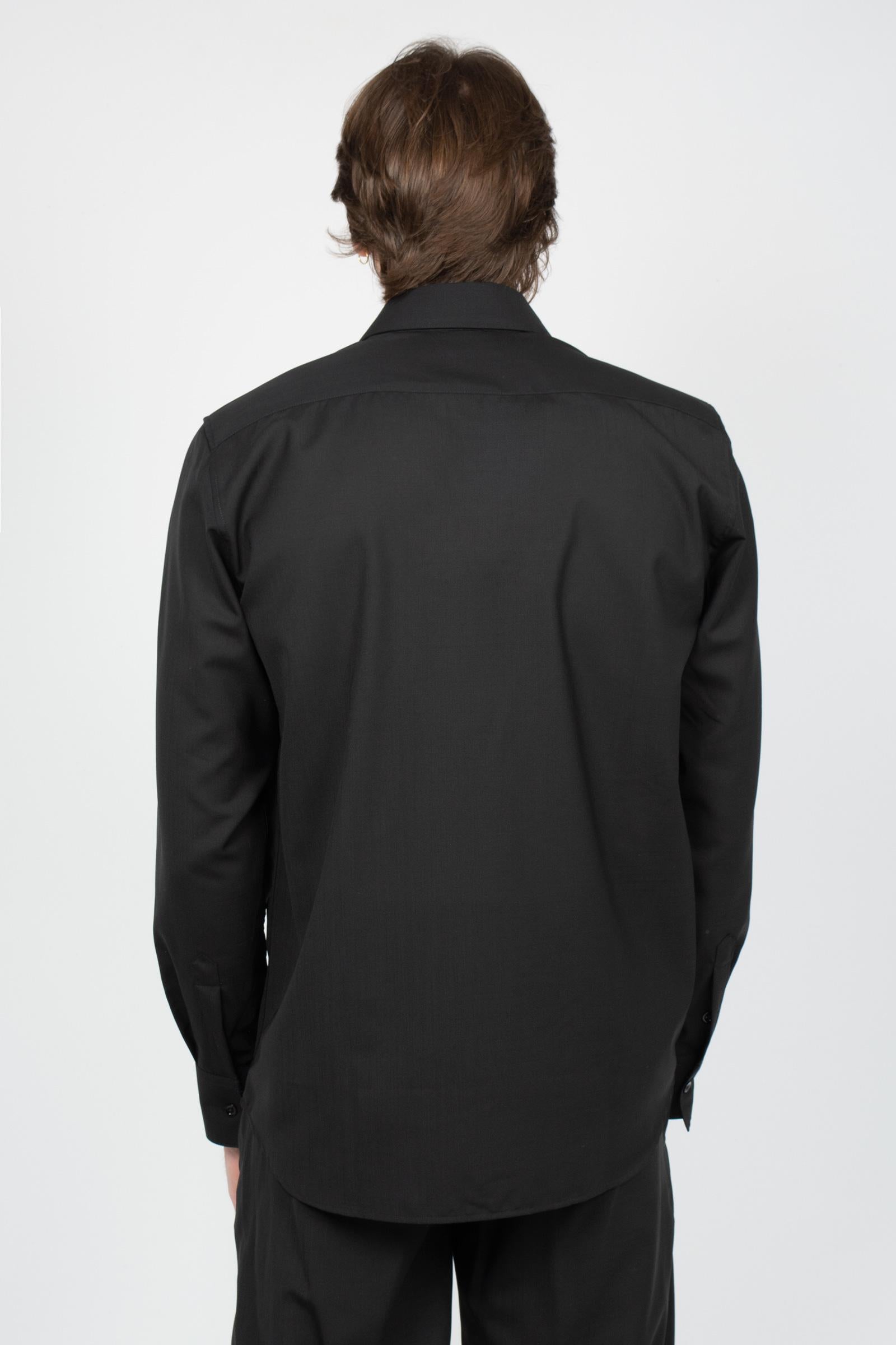 camicia oversize con bottoni in madreperla TL6SIT050RBO ZI560990 PT TORINO 