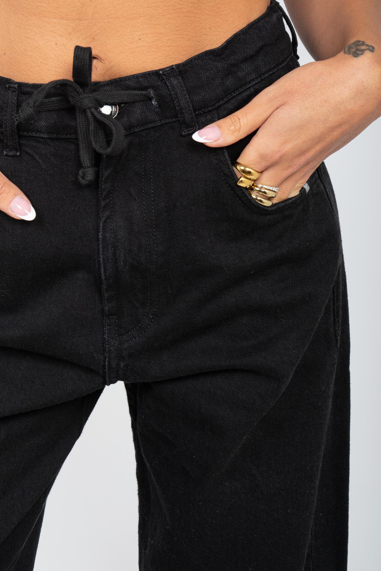 jeans in denim di cotone 'danielle' AMD115N0942338 C0998 AMISH 