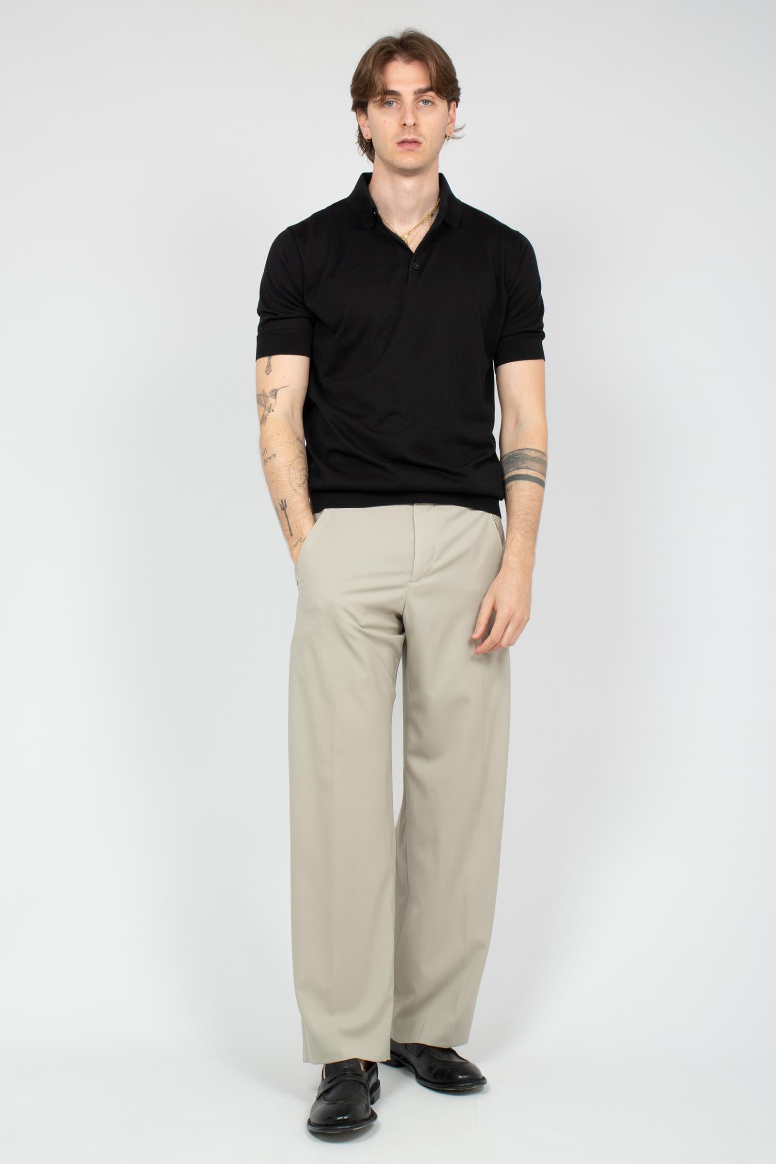 pantalone in lana vergine 'wide fit' COASHTZ00FWD ZI560060 PT TORINO 