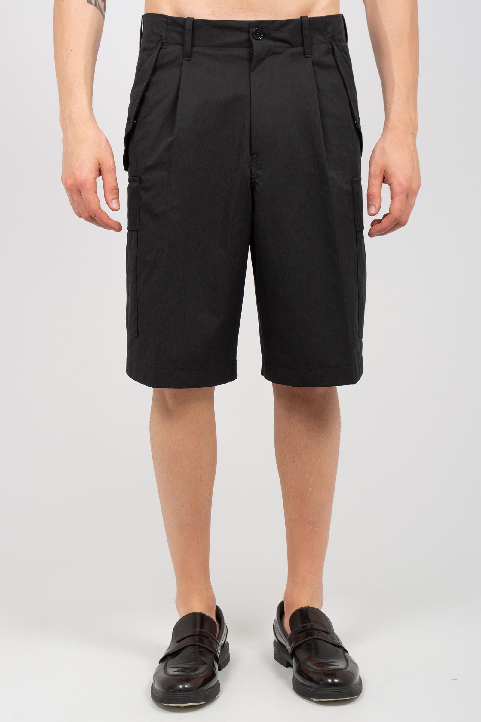 bermuda cargo in misto cotone 'kyoto' KYOTOBERMUDAABXS26 NERO BE ABLE 