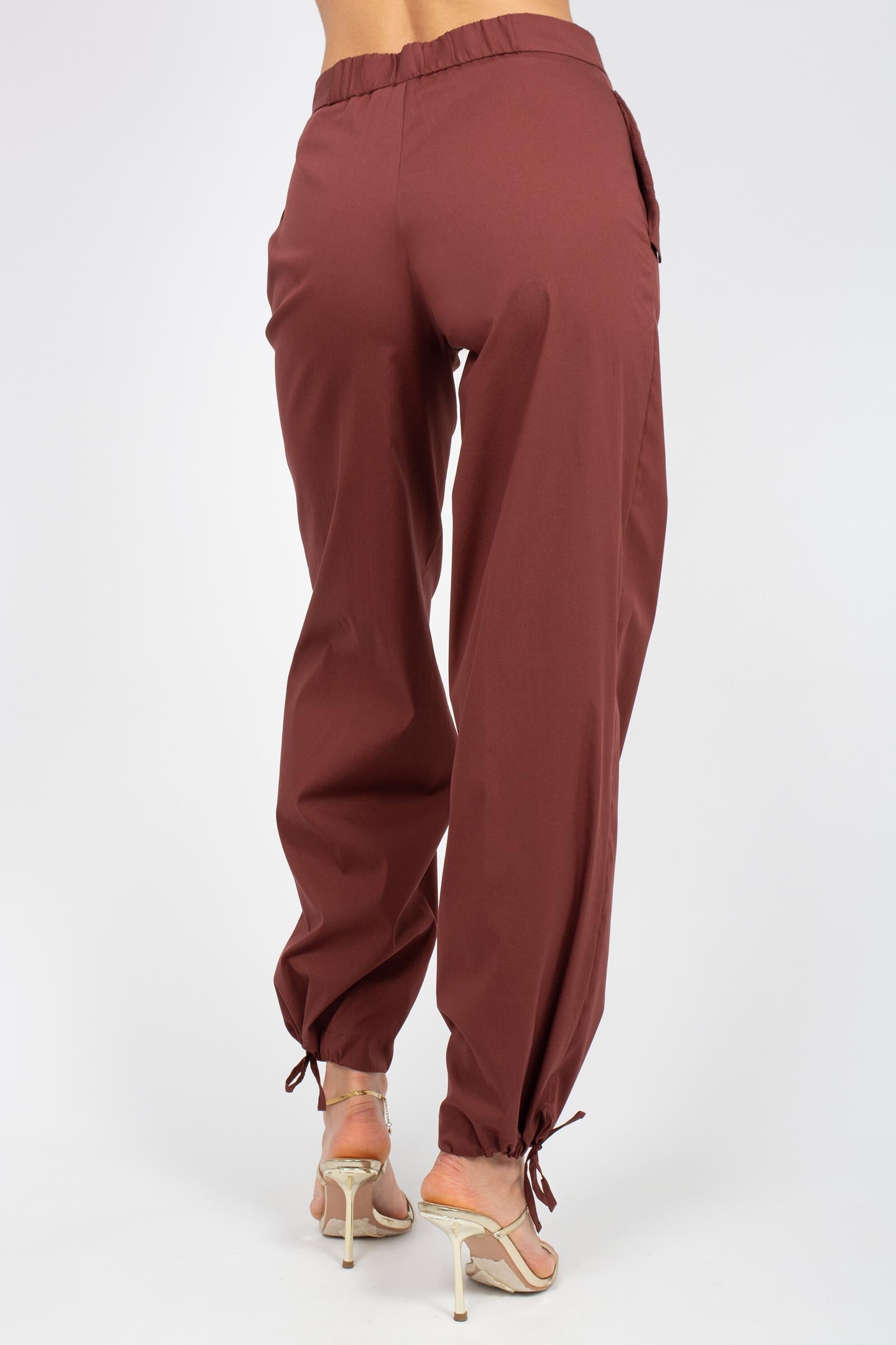 pantalone in misto cotone stretch SS2256128 217 ANNA SERAVALLI 