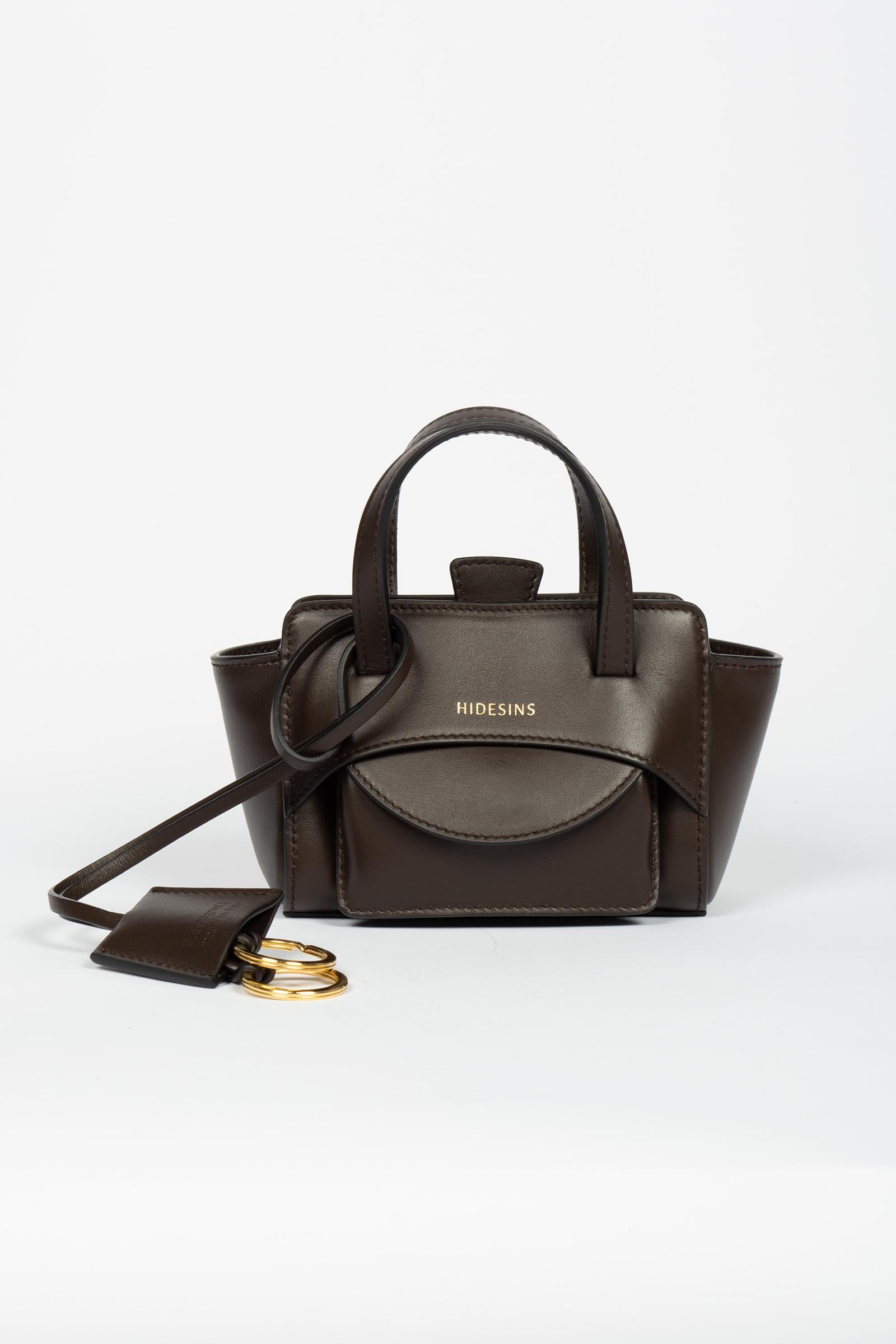 shoulder bag 'flap xs' in pelle FL14XSPREMIERE TMORO HIDESINS 