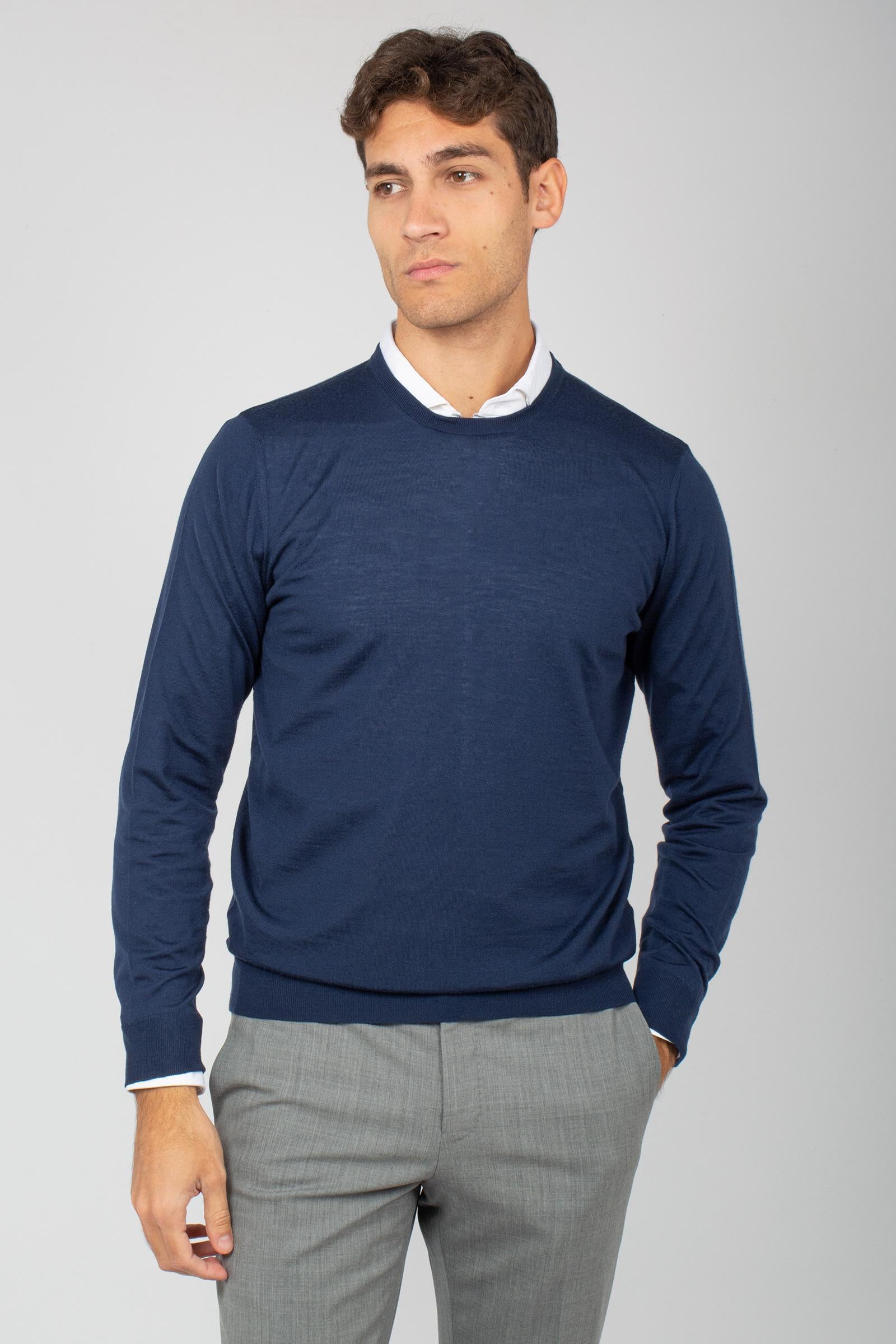 girocollo in lana merinos ultrafine D0D103 780 DRUMOHR 