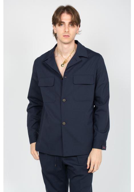 overshirt in polylana 'quatar' QUATARSELED7 803 BAGNOLI 
