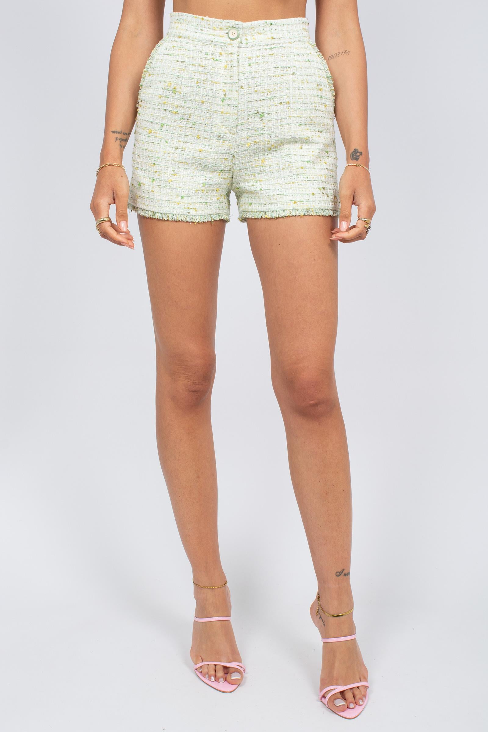 short in tweed SS260823084 027 PUROTATTO 