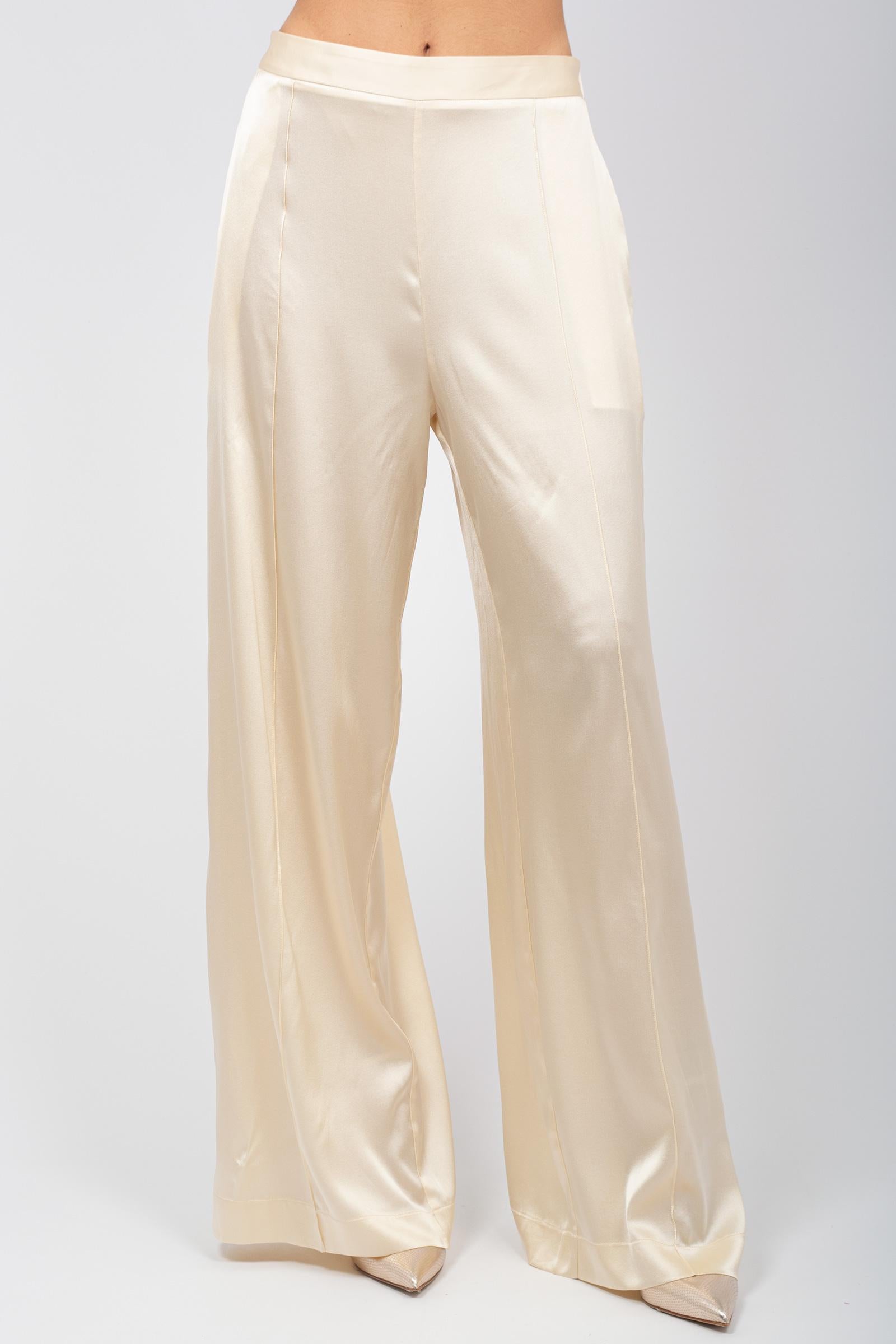 pantalone pijama in seta B55061 51 ROBERTO COLLINA 