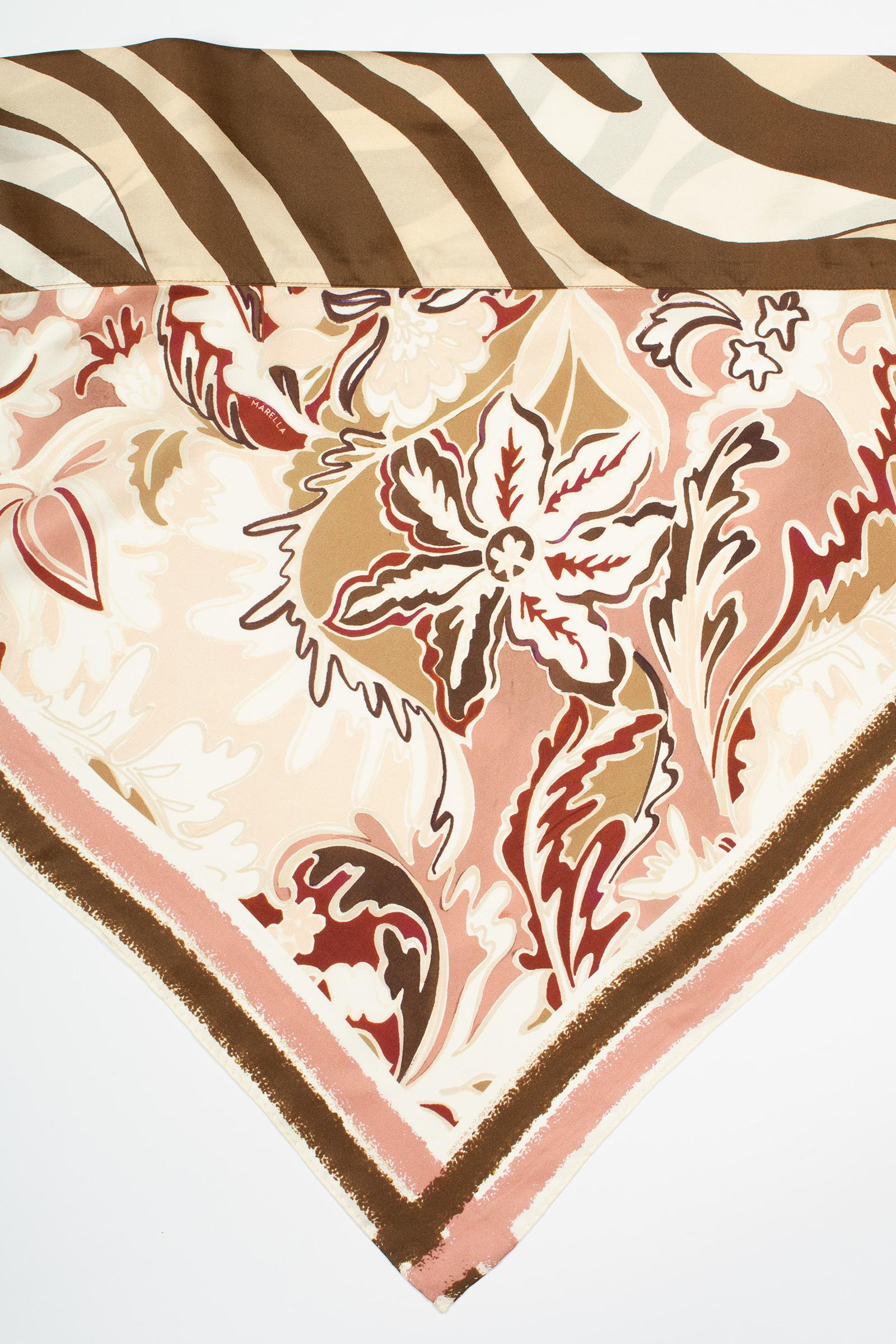 foulard in seta 'foce' FOCE 003 MARELLA 