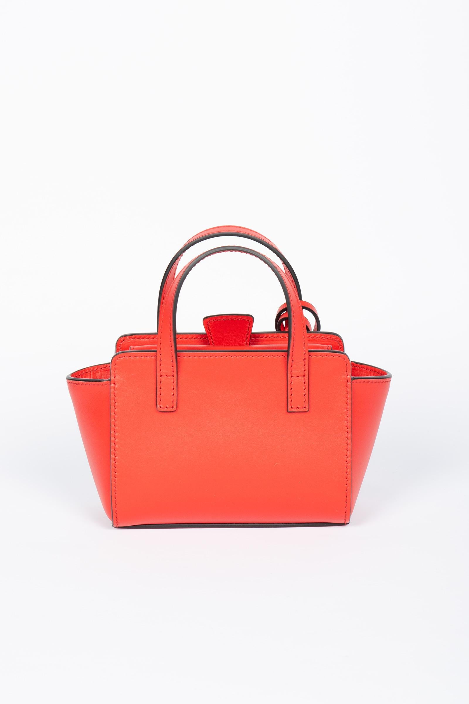 shoulder bag 'flap xs' in pelle FL14XSPREMIERE RED HIDESINS 
