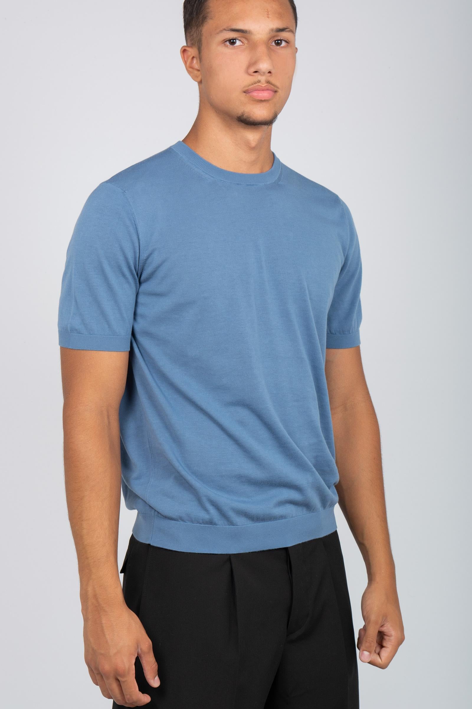 t-shirt girocollo unito D0GN100 725 DRUMOHR 