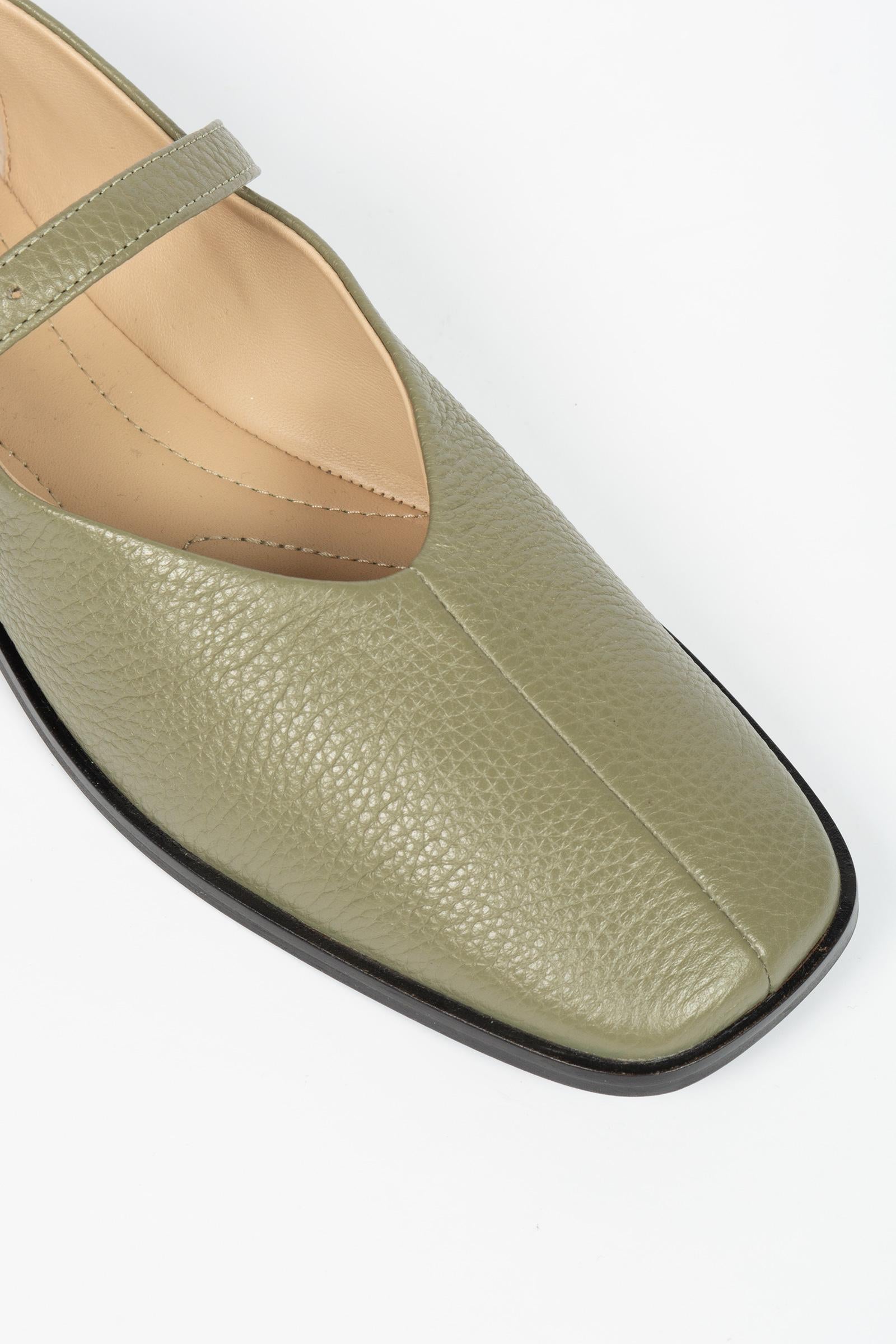 ballerina in pelle 'cippo' 2616521017600 001 MM - MAX MARA 