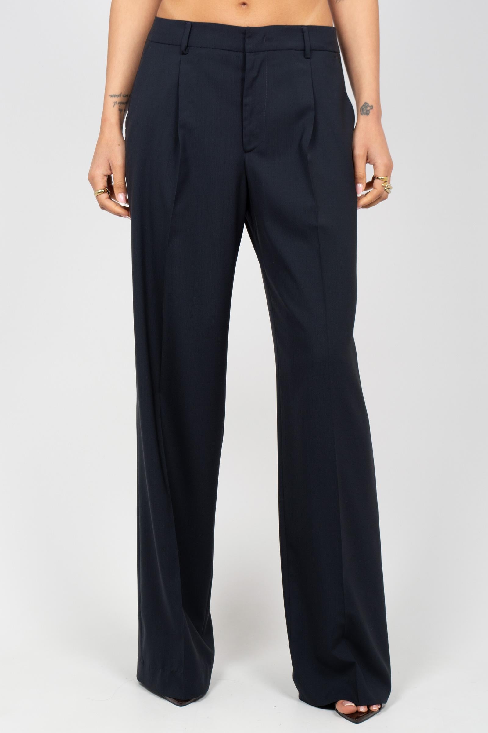 pantalone in fresco lana 'lola' CDVSLLZ00STD ZI560370 PT TORINO 