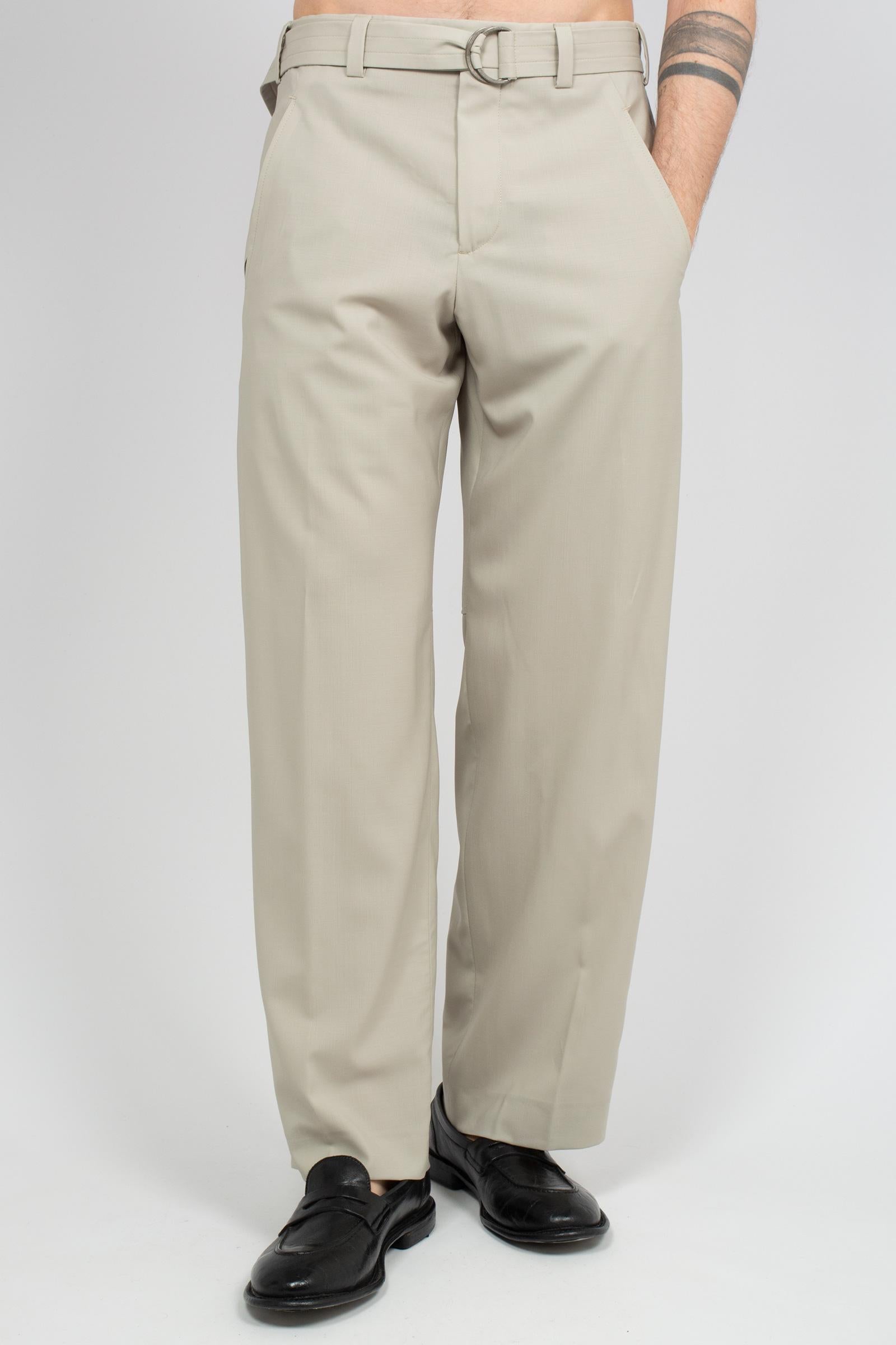 pantalone in lana vergine 'wide fit' COASHTZ00FWD ZI560060 PT TORINO 