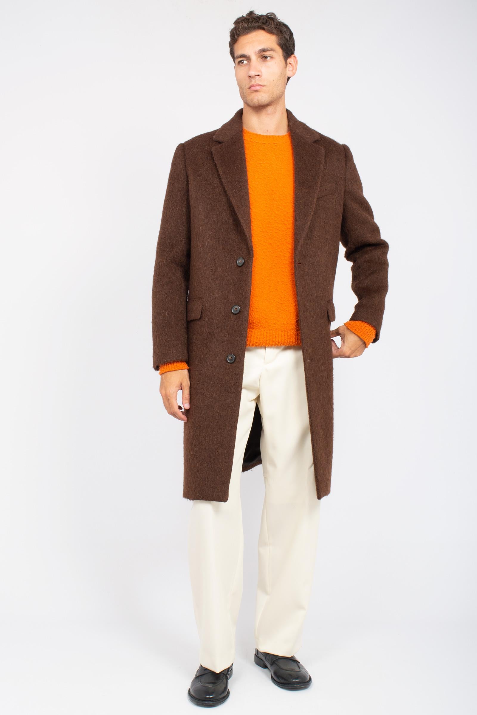 cappotto in misto lana ed alpaca TL2FCA070TOR LB100850 PT TORINO 