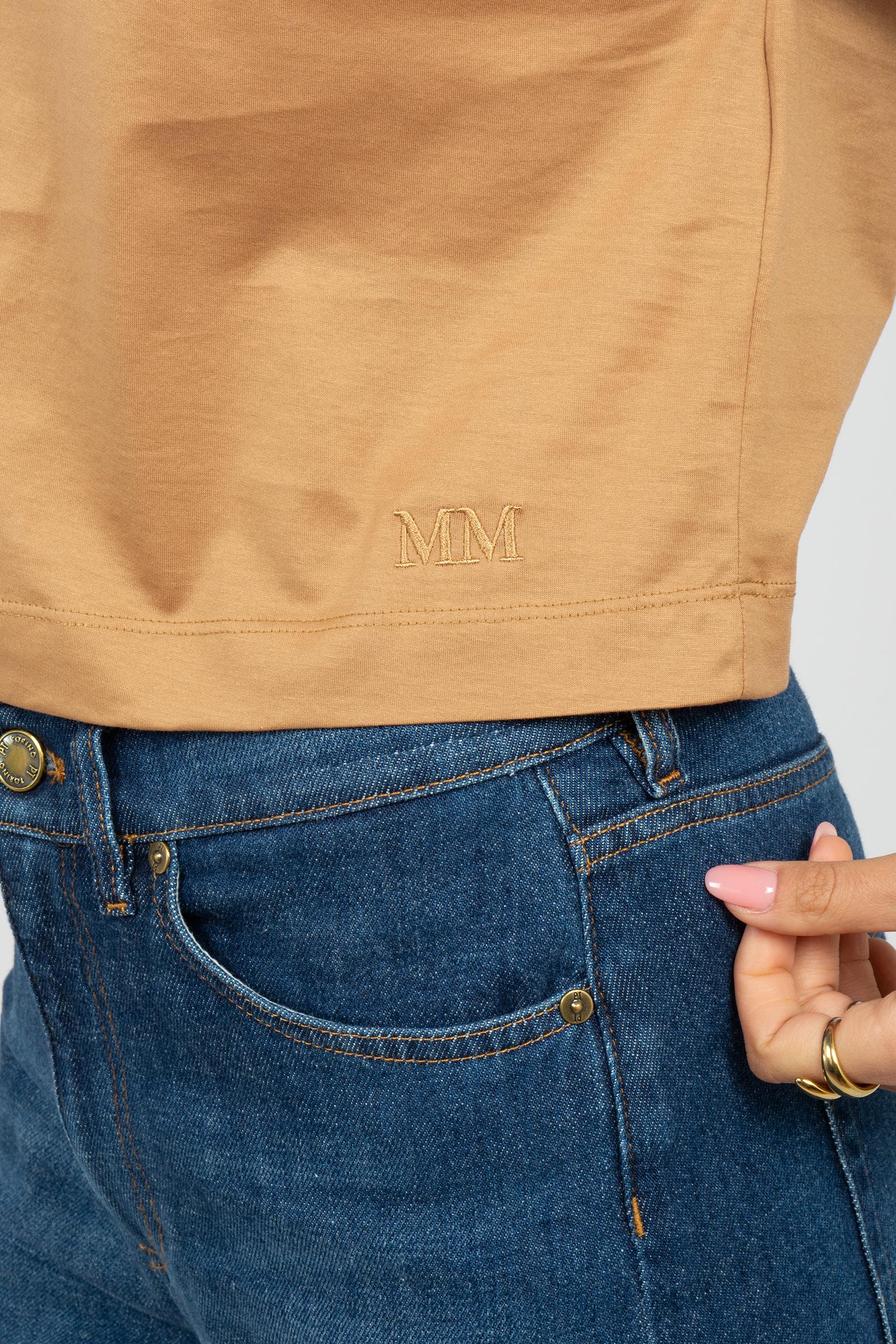 t-shirt in cotone 'radice' 2616941118600 024 MM - MAX MARA 