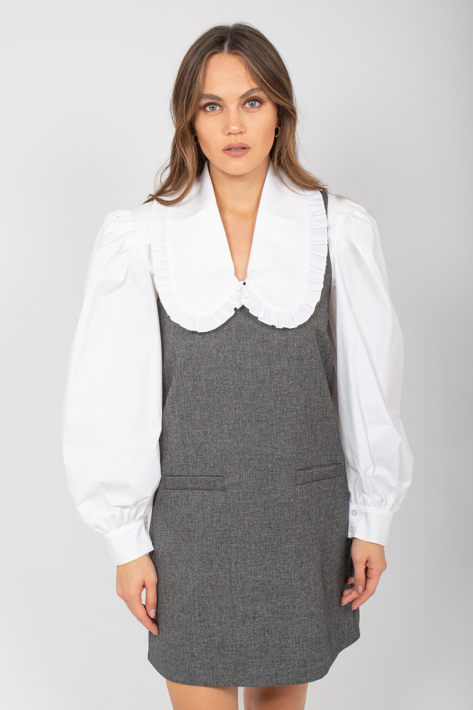 abito corto con taschini AB4065ARTON1150 GREY ACTUALEE 