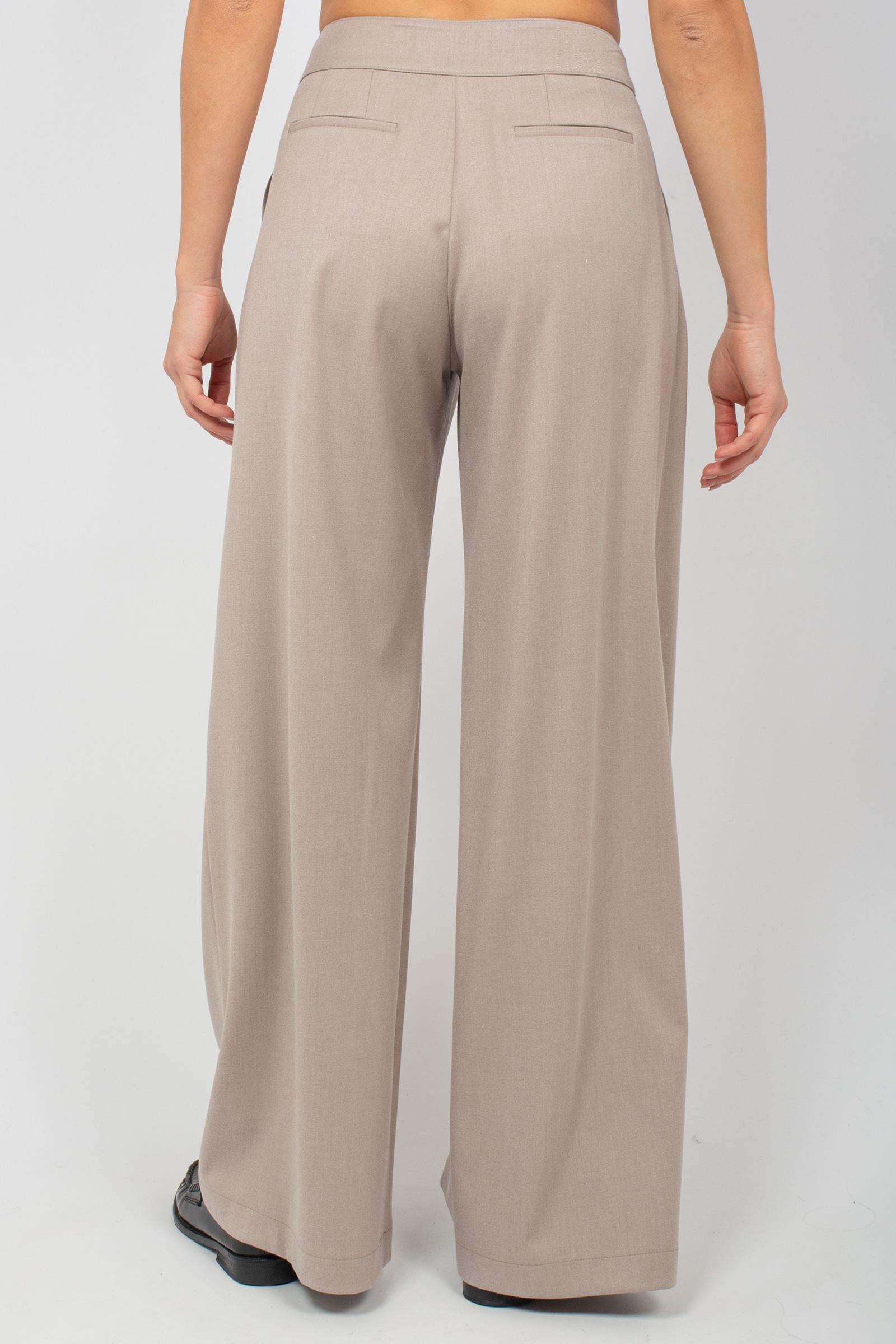 pantalone in flanella con fibie 61752 14 D.EXTERIOR 