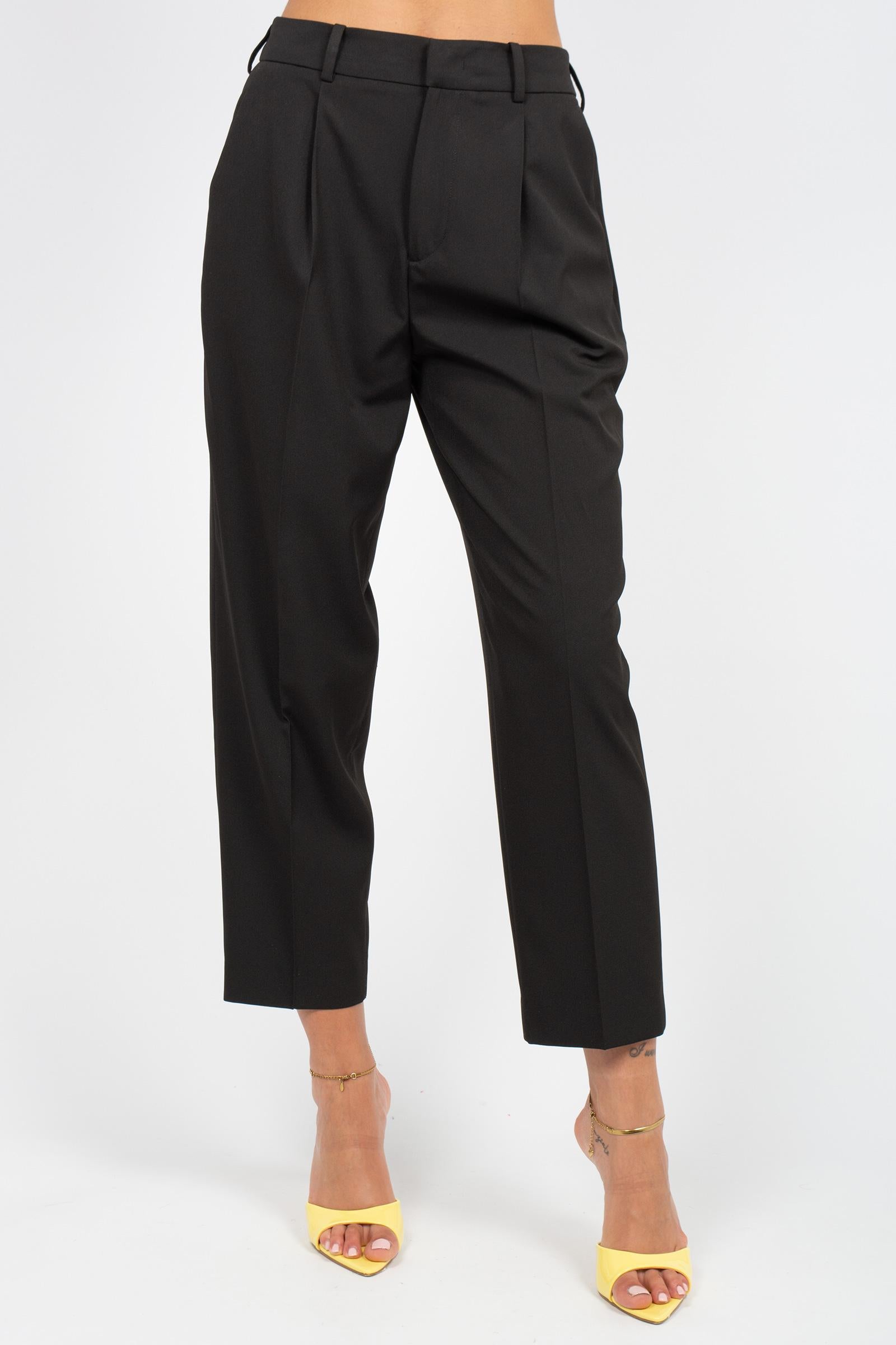 pantalone in misto cotone 'daisy' CDVSDAZ00STD DX220990 PT TORINO 