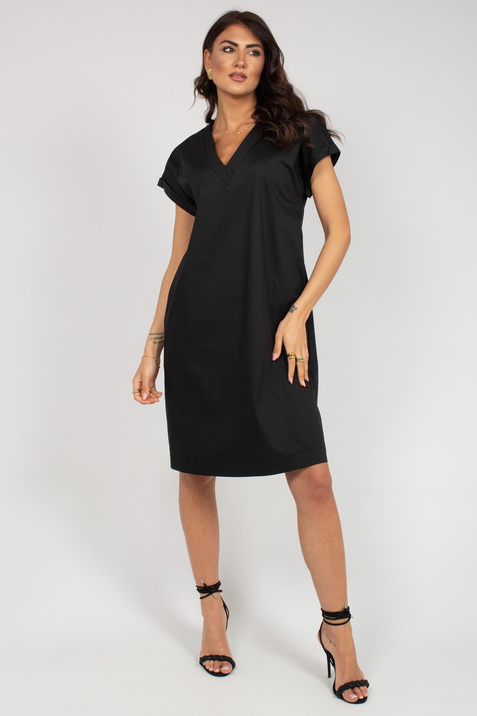 abito in cotone stretch 7045R004987N 33 DIANA GALLESI 