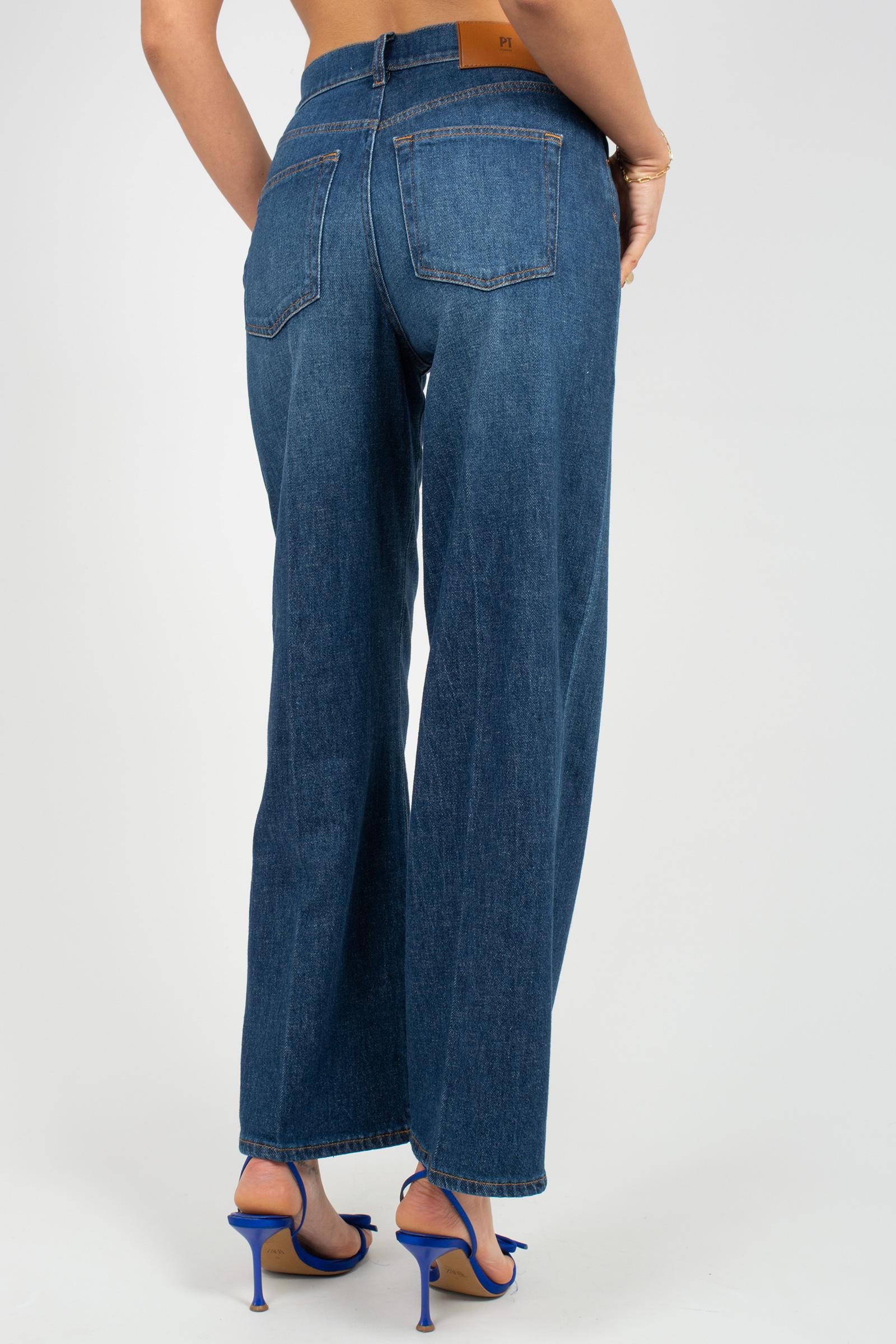 jeans in cotone 'kendall fit' C1VPKDZ0 DN0920MN45 PT TORINO DENIM 